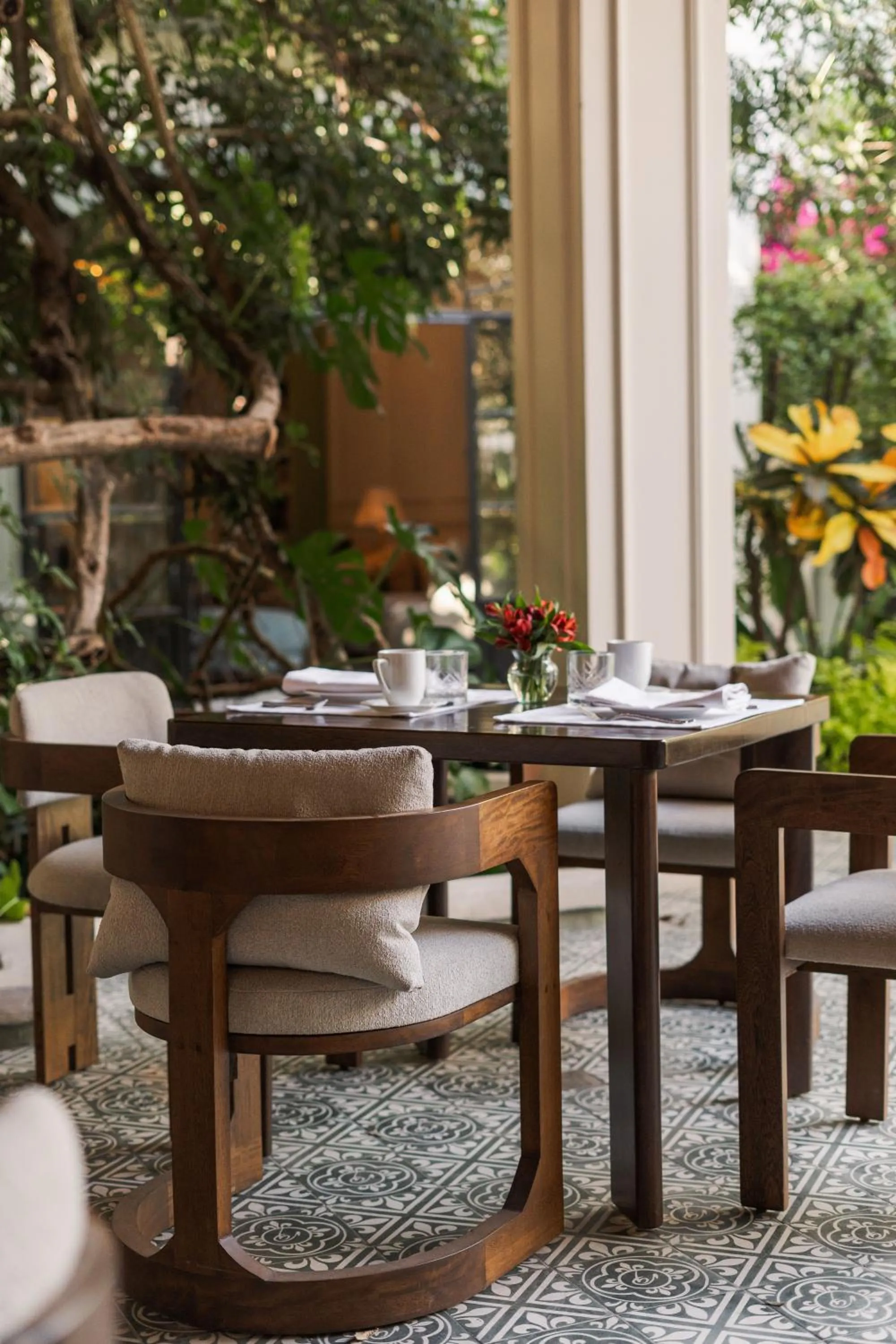Restaurant/places to eat in Villa Ganz Boutique Hotel