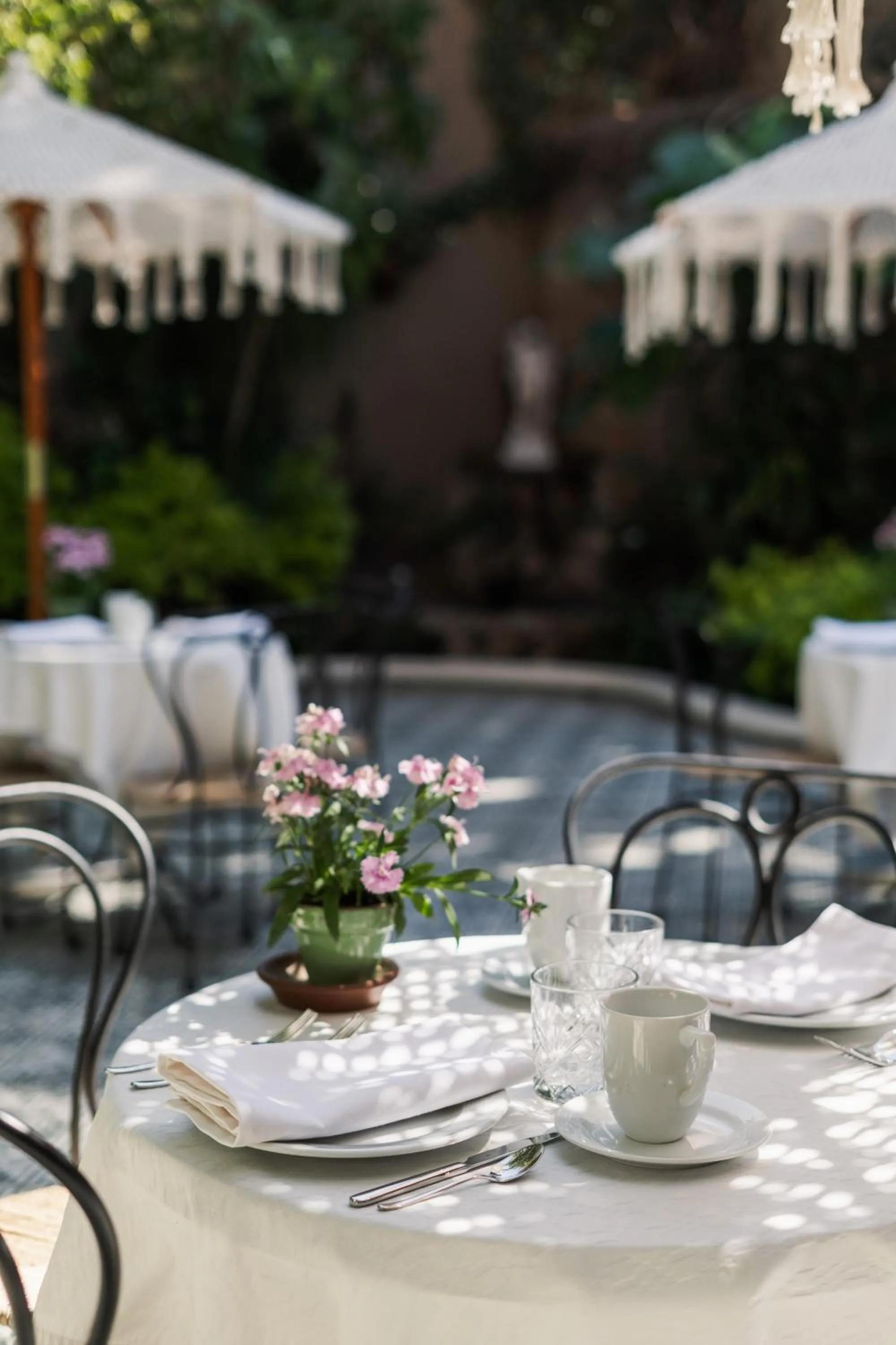Patio in Villa Ganz Boutique Hotel