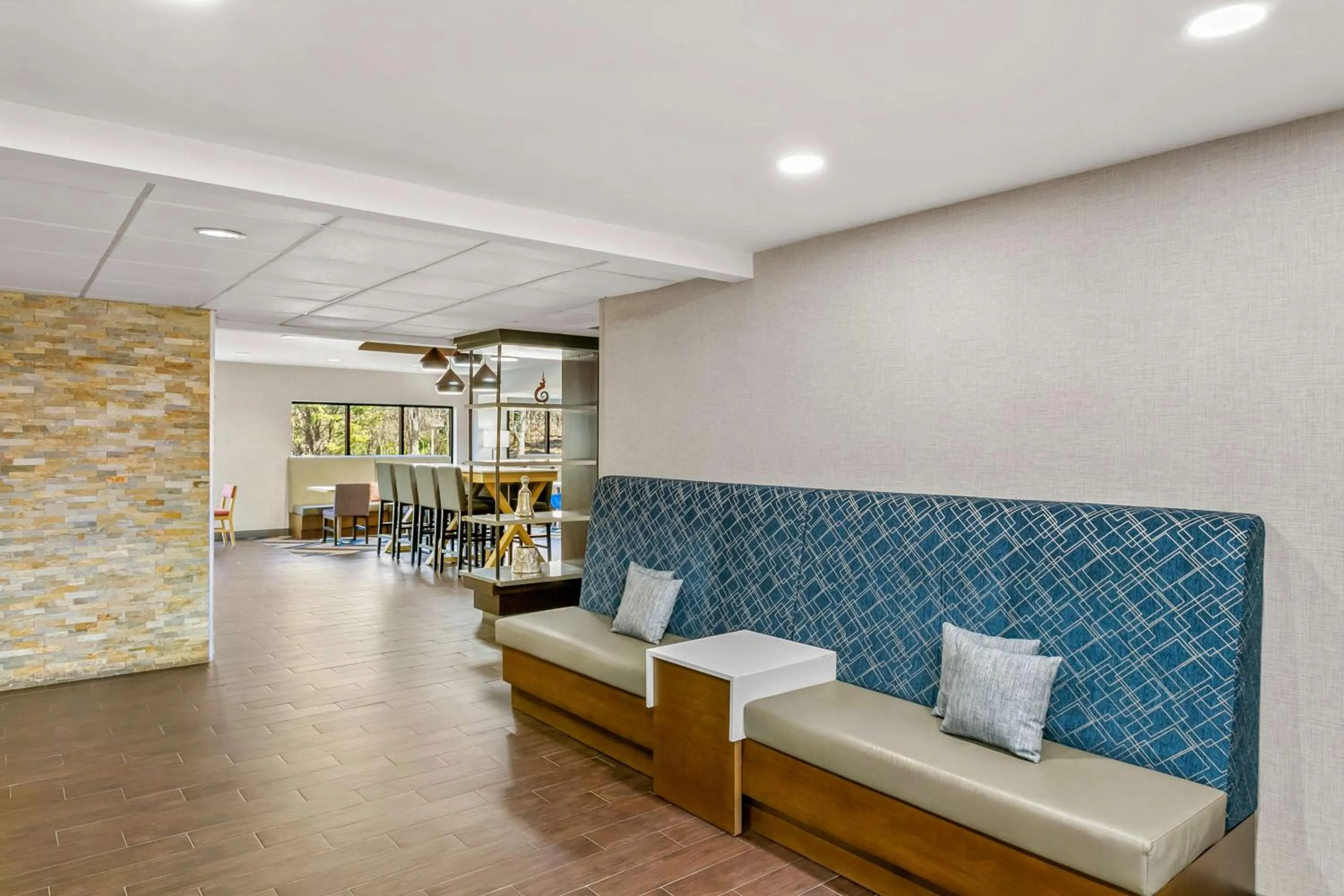 Lobby or reception in Hampton Inn Bowie