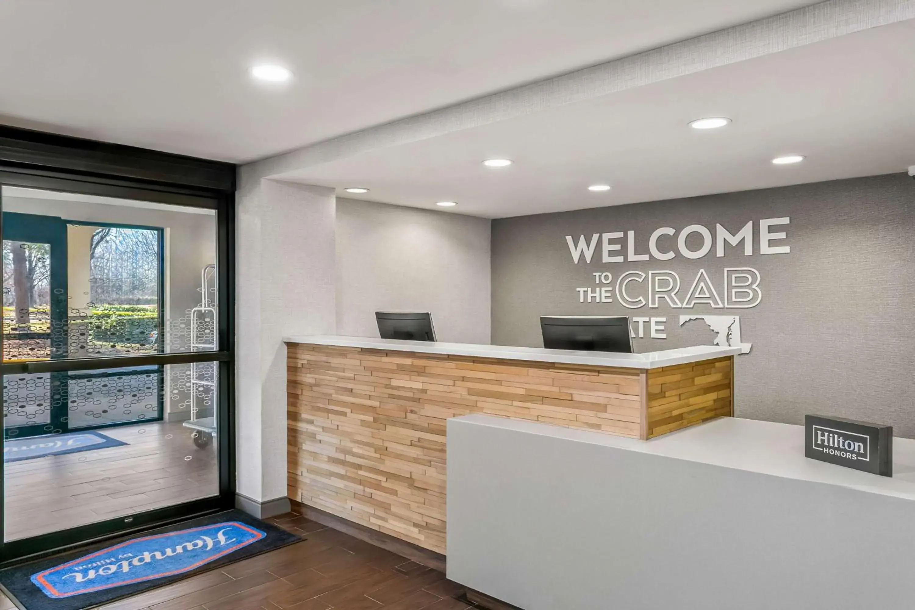 Lobby or reception in Hampton Inn Bowie Lobby or reception in Hampton Inn Bowie