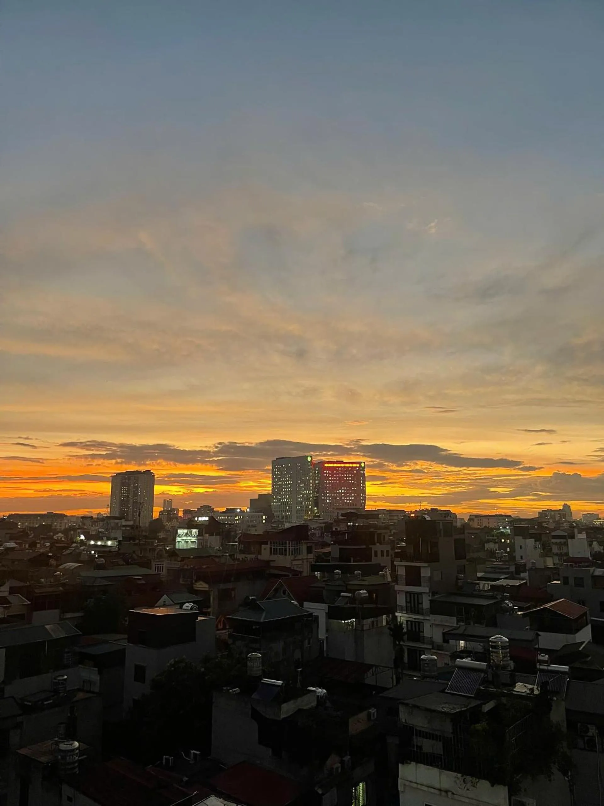 City view in Sunrise Hanoi Hotel