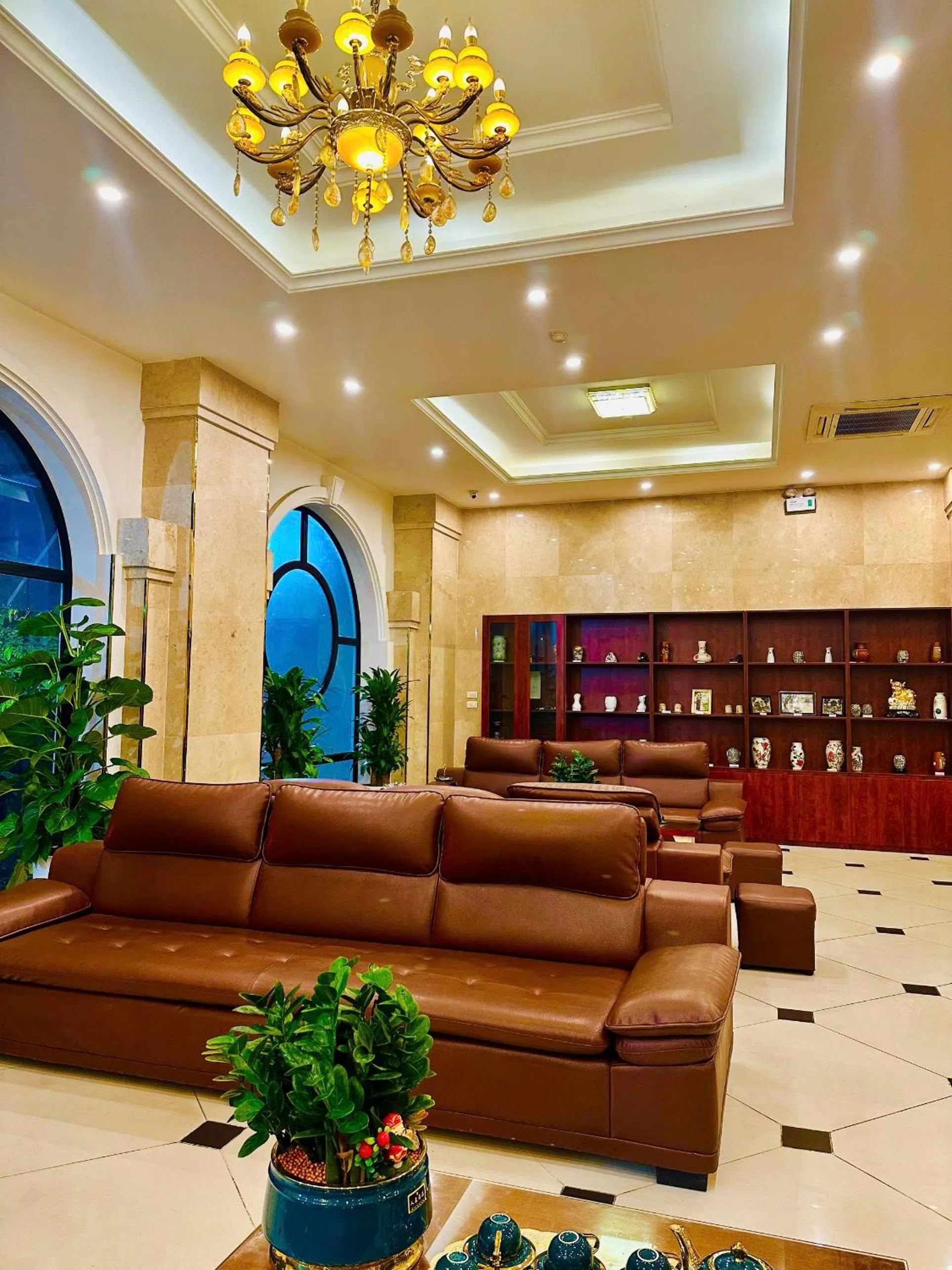 Seating area in Sunrise Hanoi Hotel