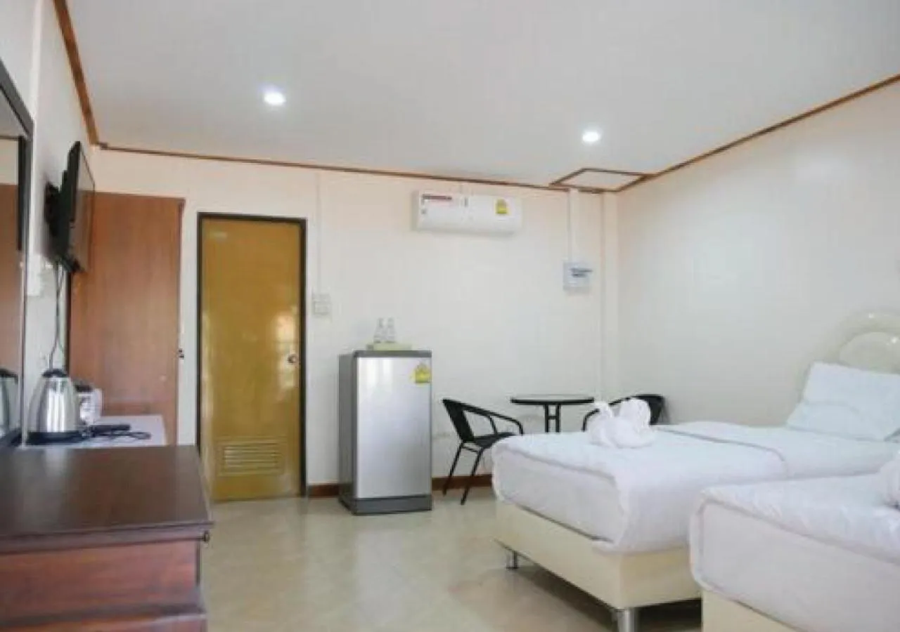 Bed in Sisatchanalai Heritage Resort