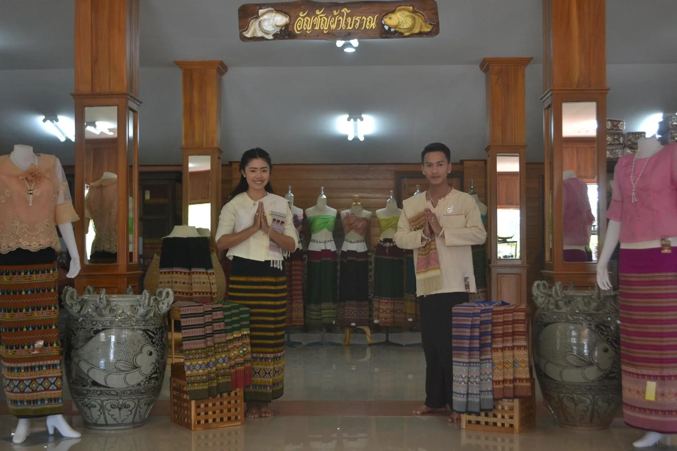 Staff in Sisatchanalai Heritage Resort
