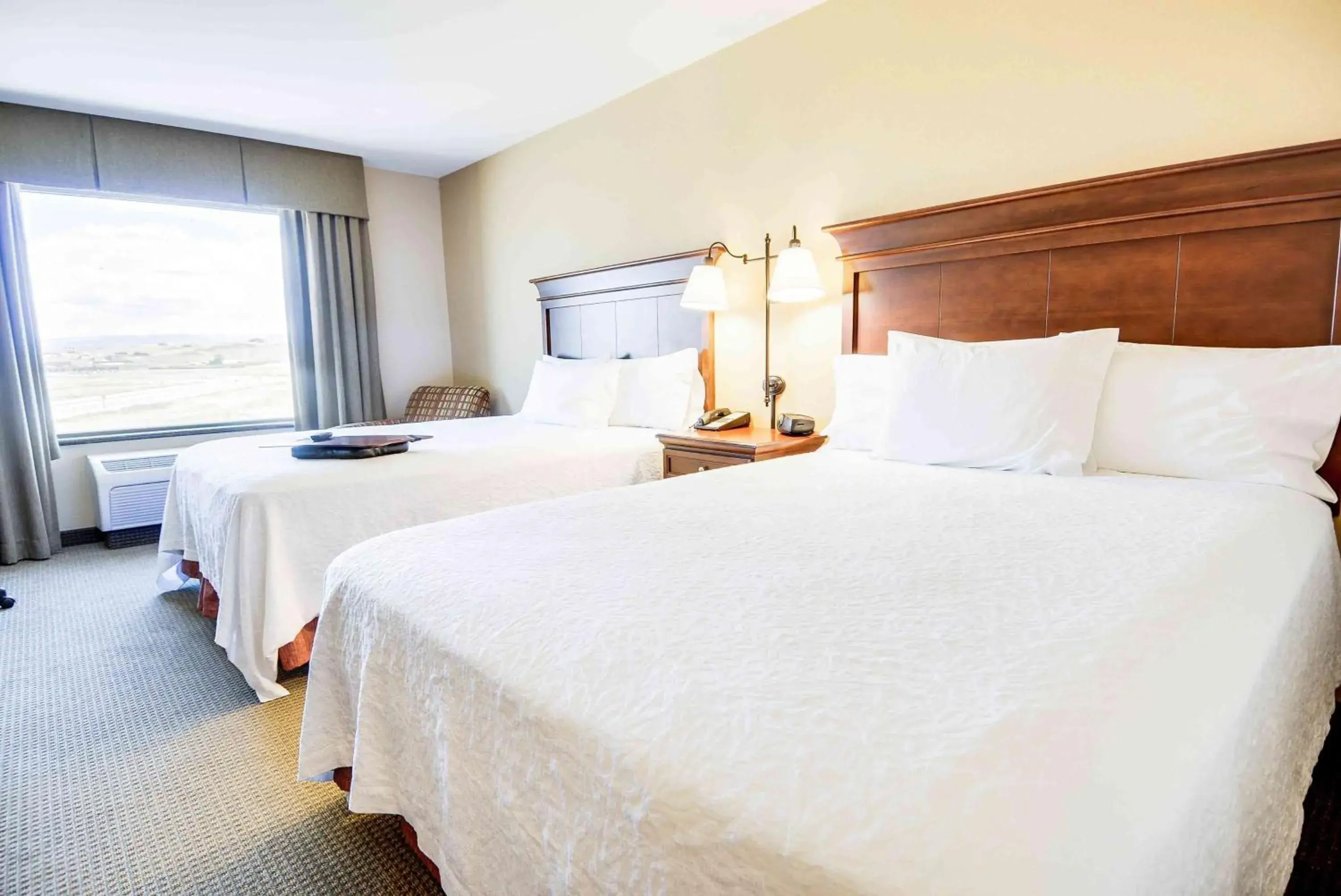 Room with Two Queen Beds - Non-Smoking in Hampton Inn & Suites Pinedale Room with Two Queen Beds - Non-Smoking in Hampton Inn & Suites Pinedale