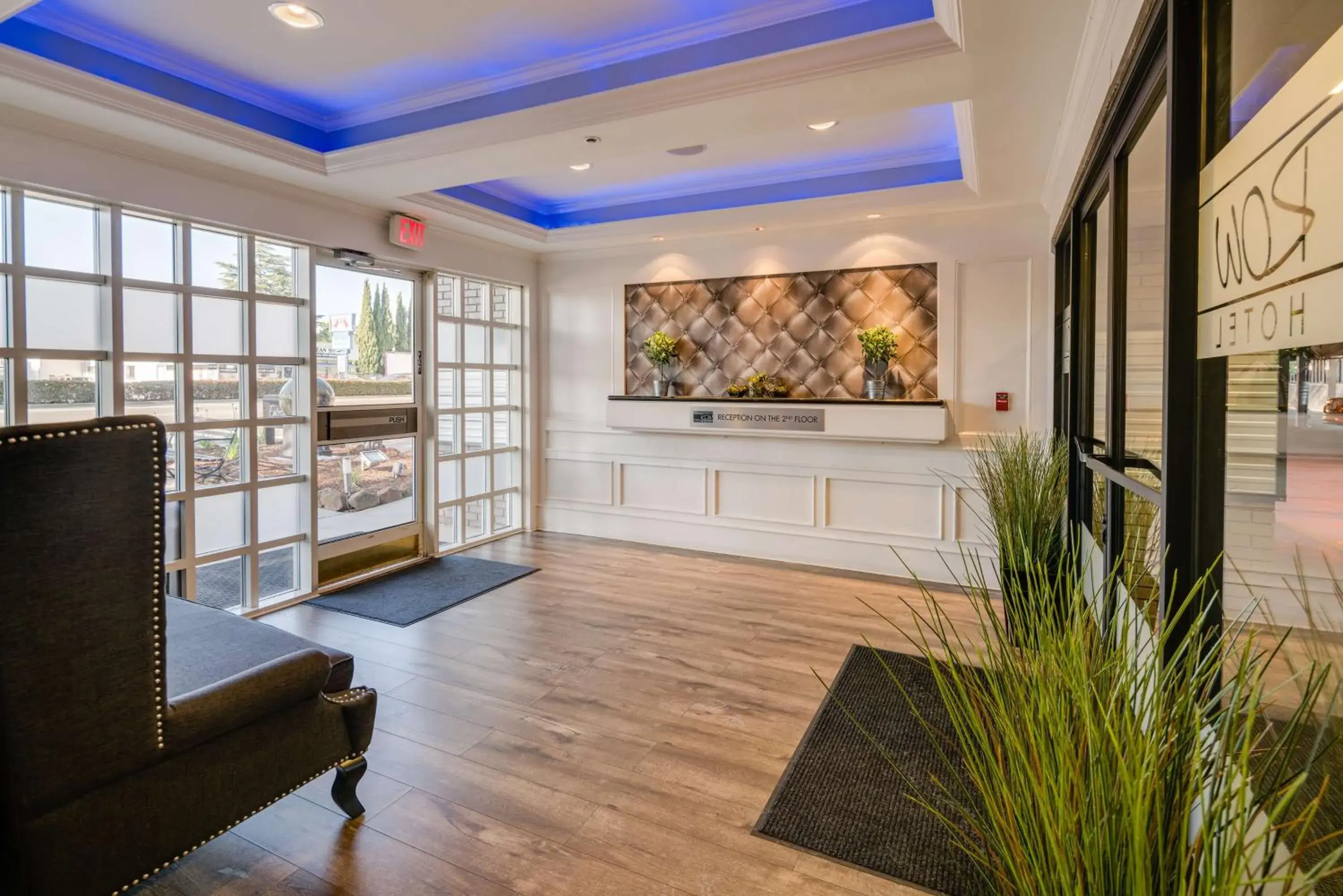 Lobby or reception in The Row Hotel; BW Signature Collection Lobby or reception in The Row Hotel; BW Signature Collection