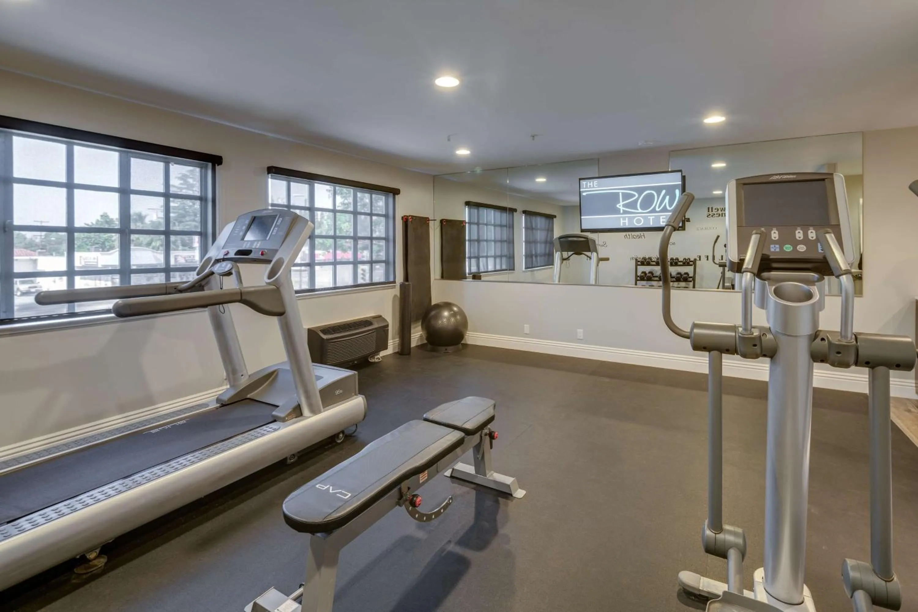 Fitness centre/facilities in The Row Hotel; BW Signature Collection