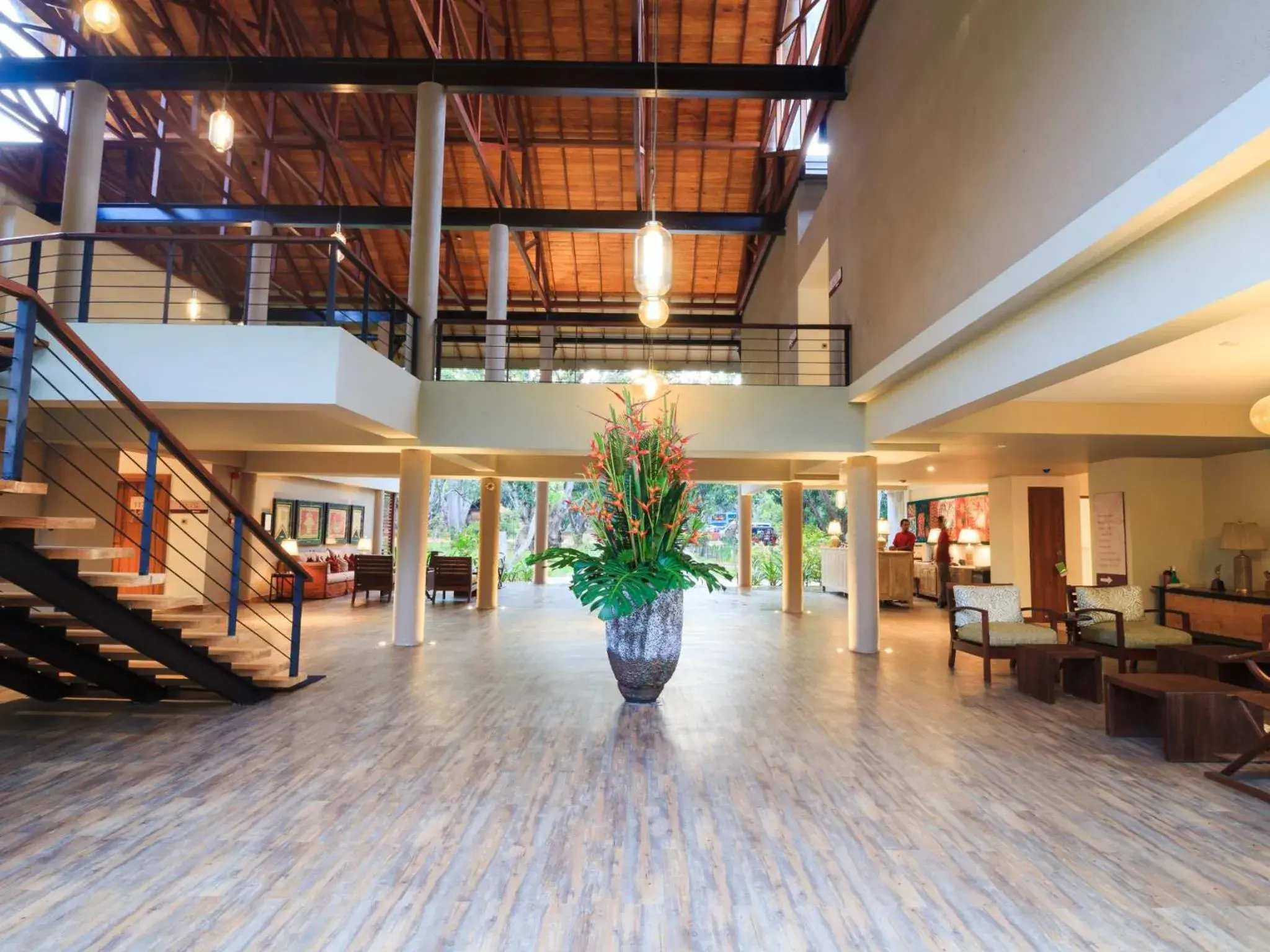Lobby or reception in Sigiriana Resort by Thilanka Lobby or reception in Sigiriana Resort by Thilanka