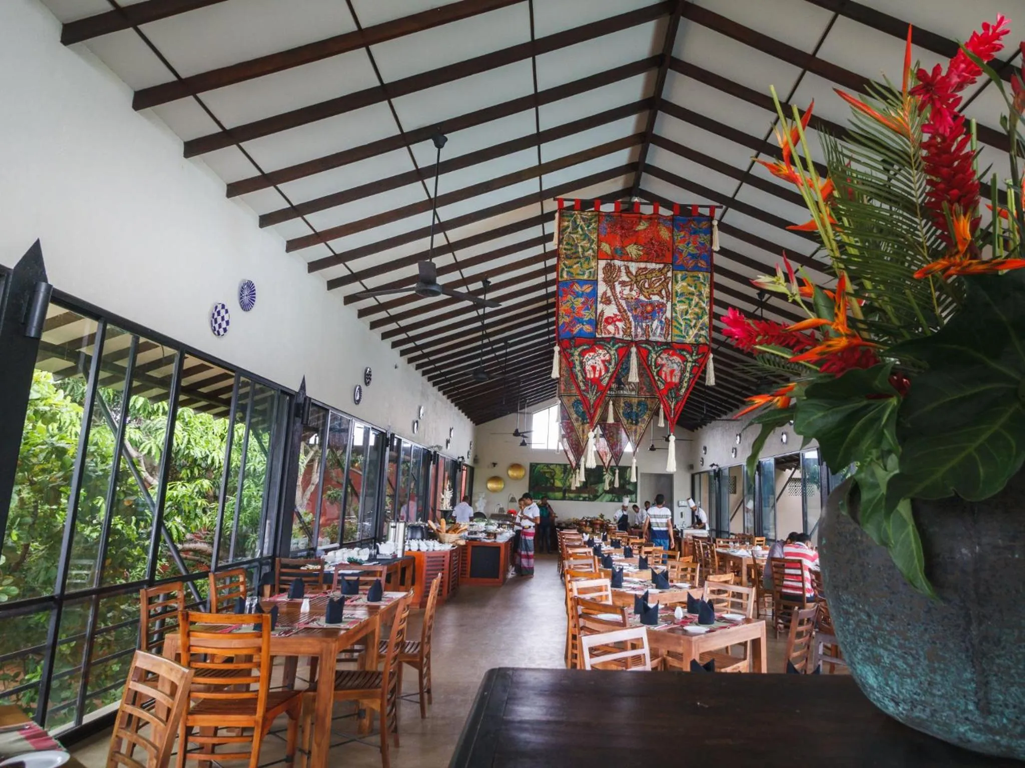 Restaurant/places to eat in Sigiriana Resort by Thilanka