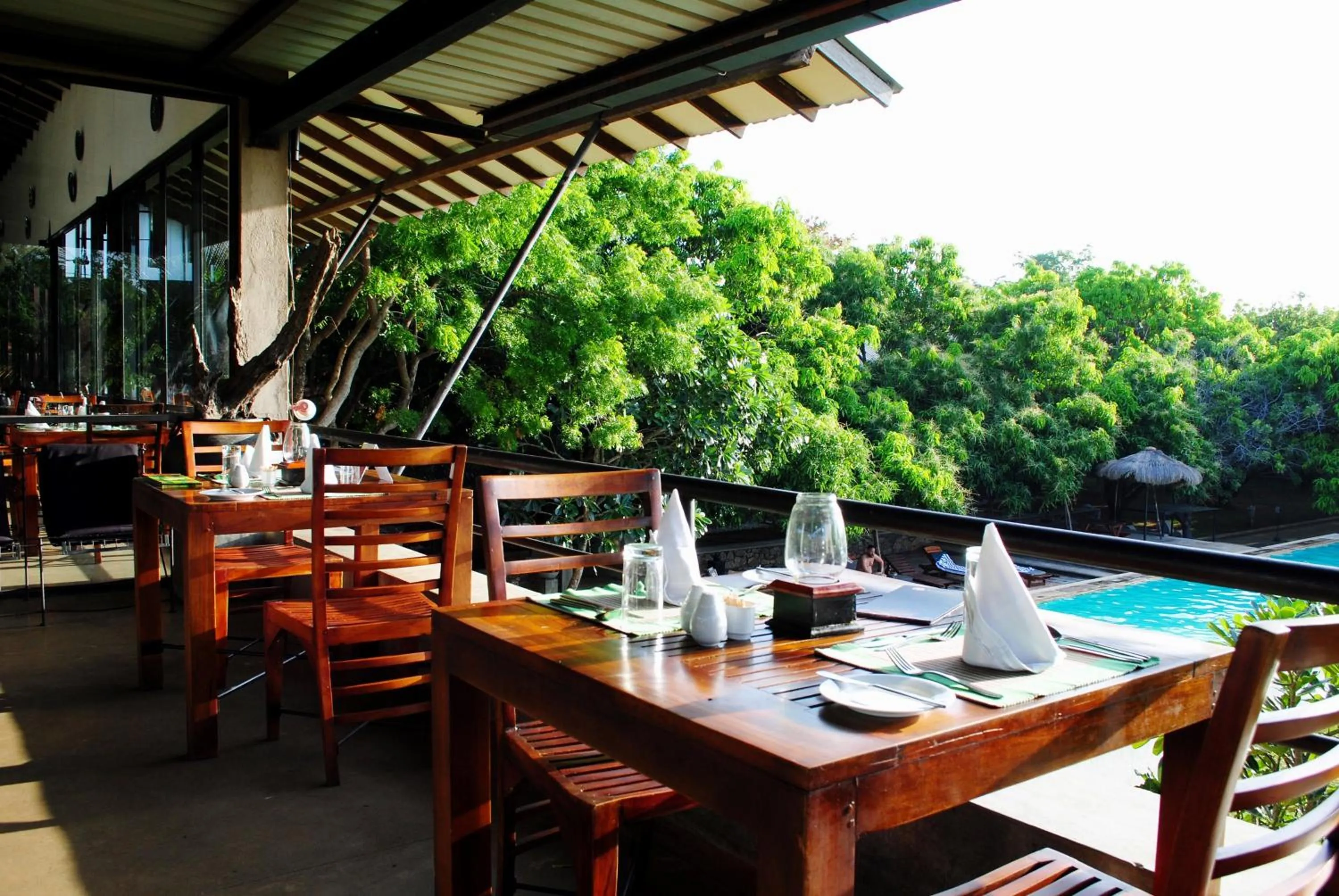 Restaurant/places to eat in Sigiriana Resort by Thilanka