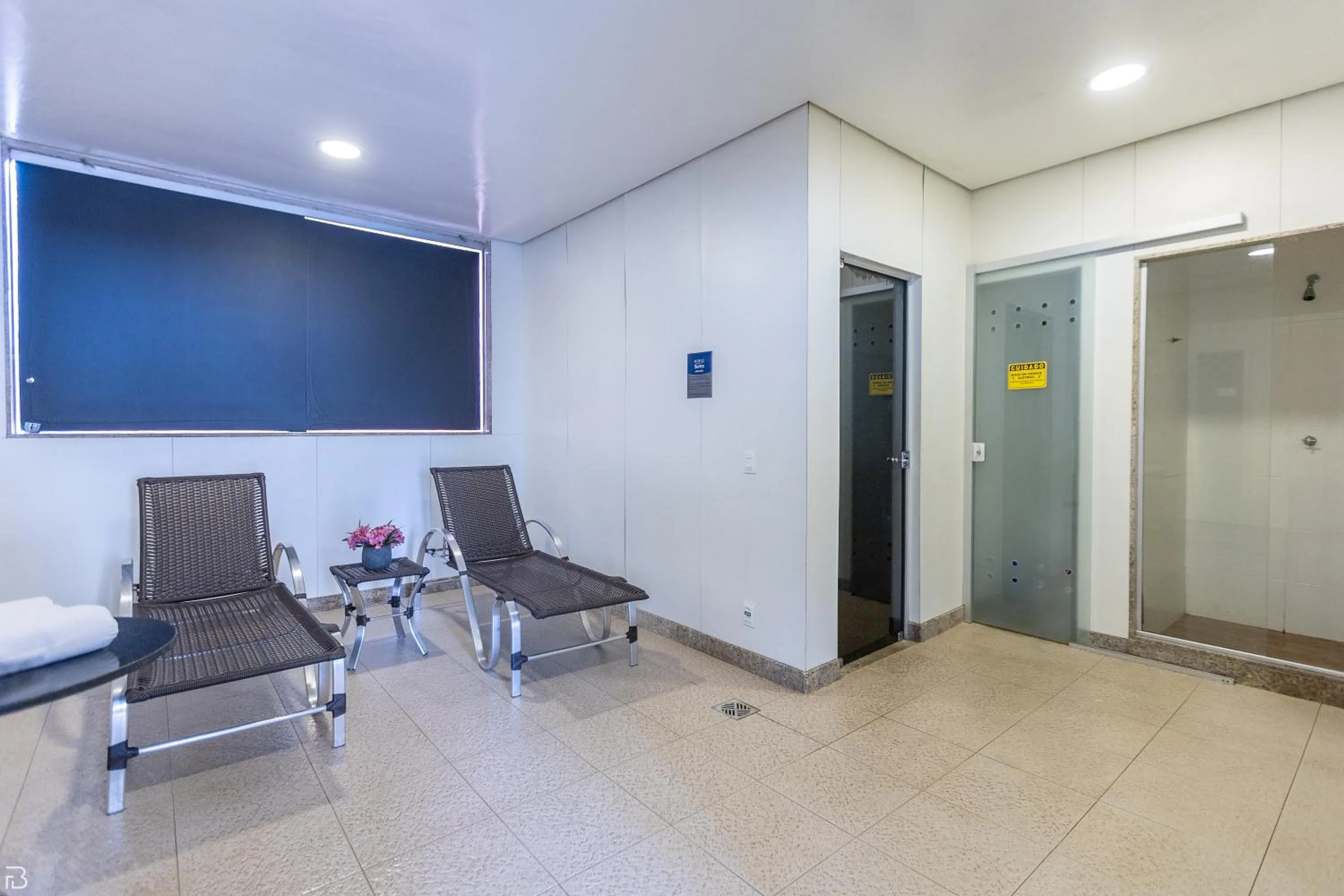 Sauna in Nobile Suítes Uberlândia