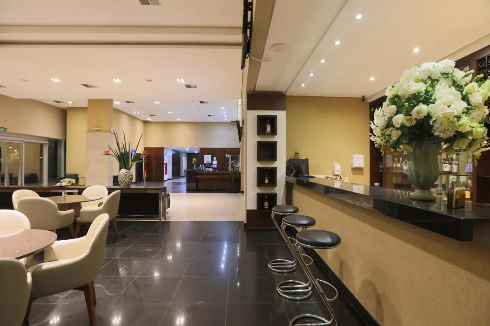 Lobby or reception in Nobile Suítes Uberlândia