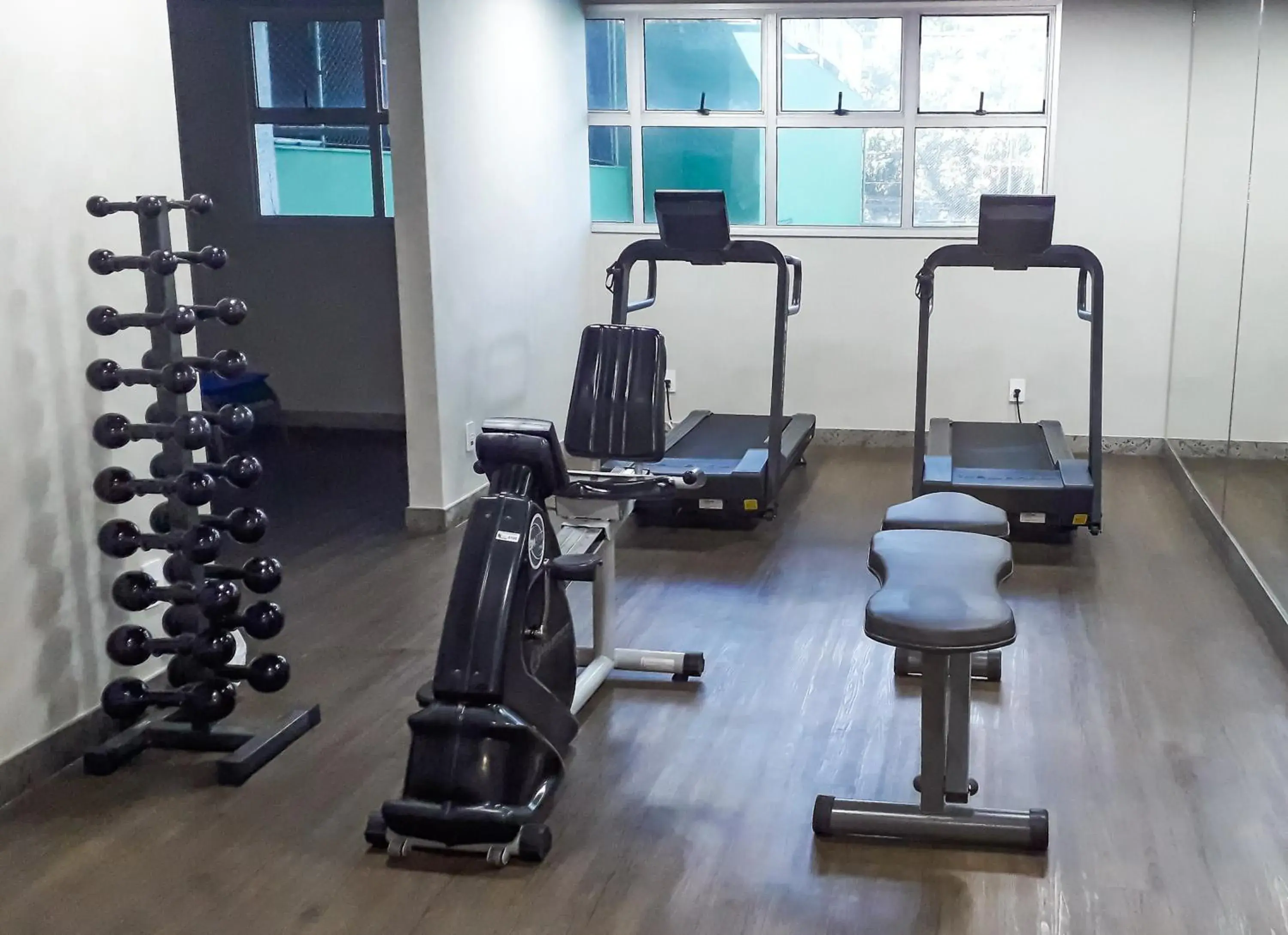 Fitness centre/facilities in San Diego Suites Ipatinga Fitness centre/facilities in San Diego Suites Ipatinga