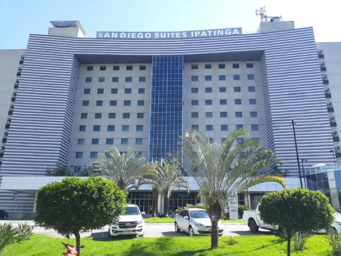Facade/entrance in San Diego Suites Ipatinga