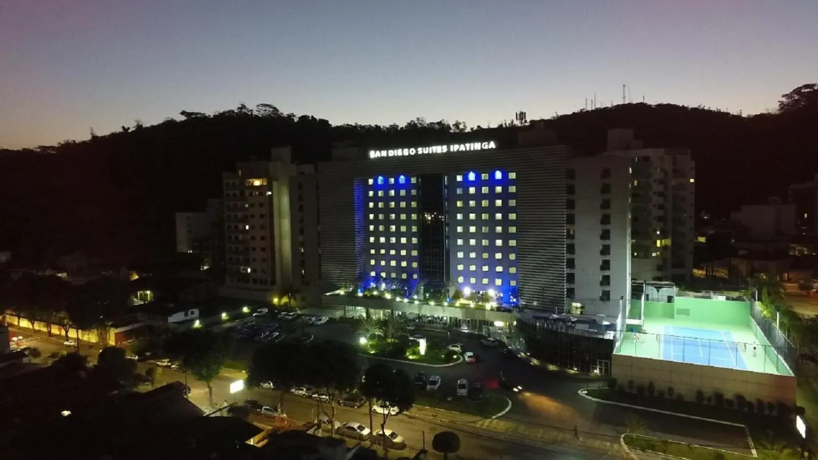Facade/entrance in San Diego Suites Ipatinga
