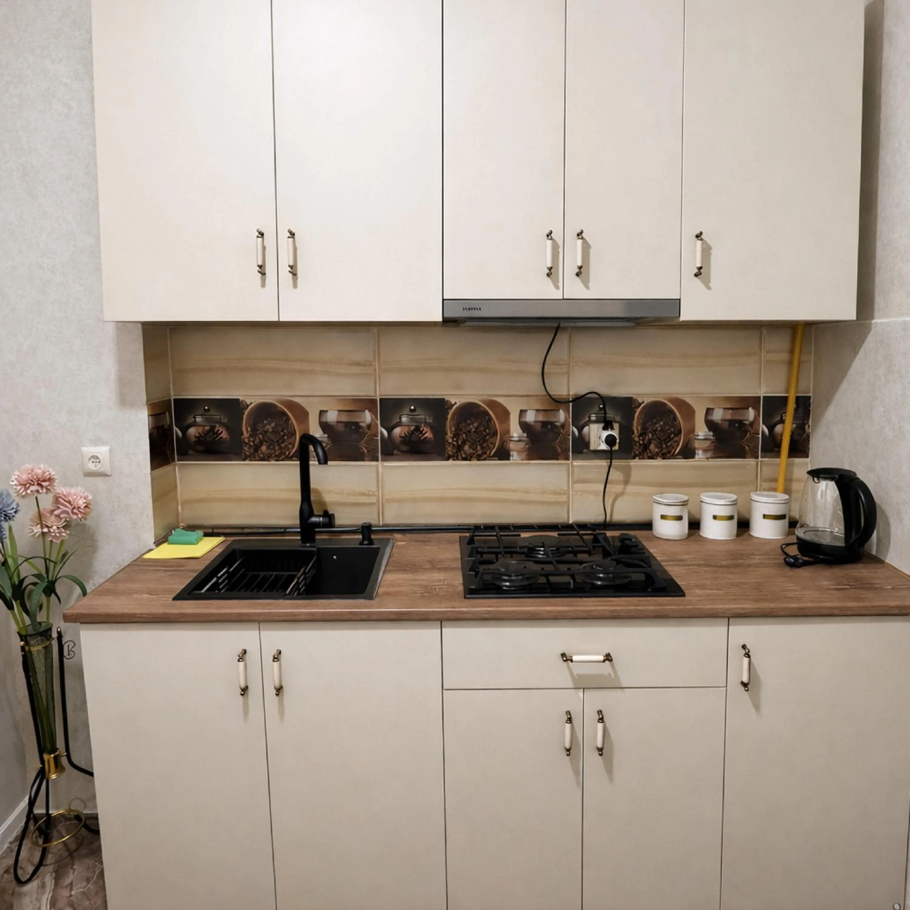 kitchen in Leon Rooms