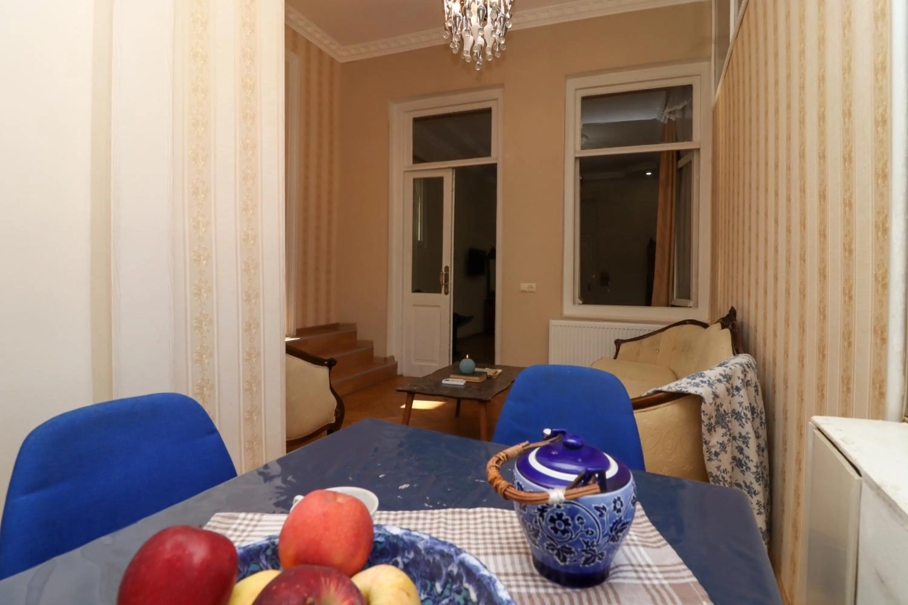 Dining area in Leon Rooms