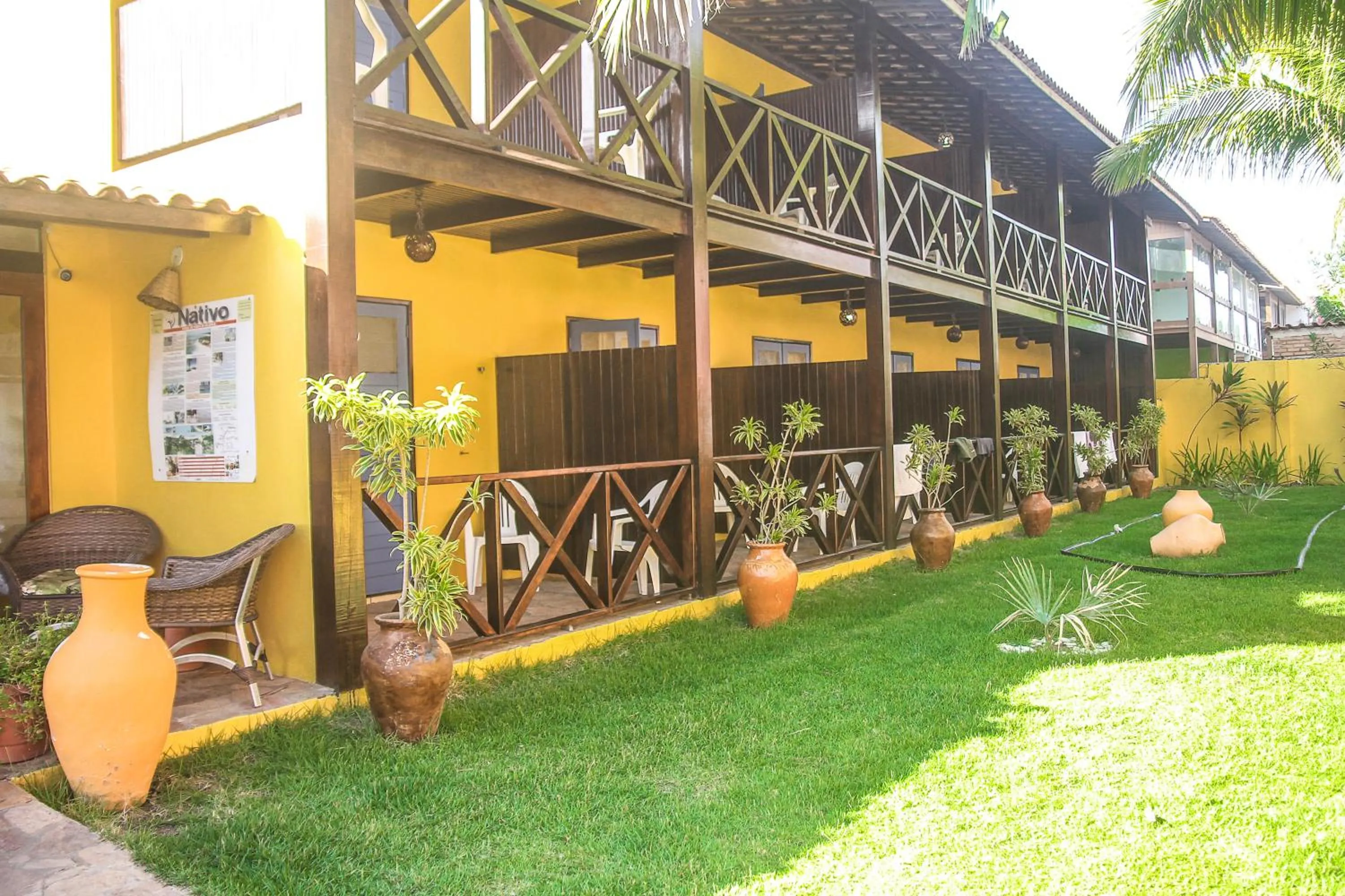 Patio in Pousada do Galo