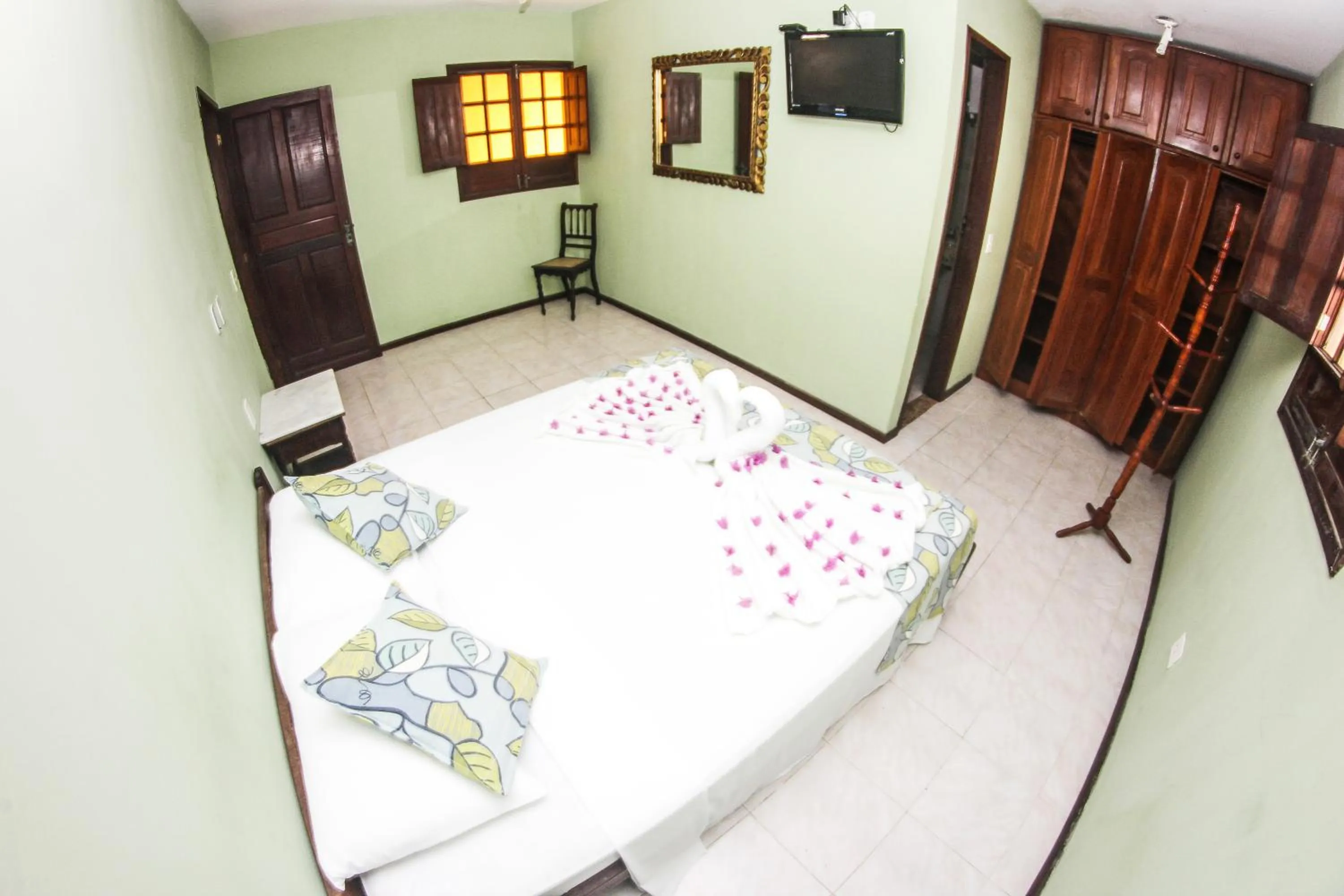 Bed in Pousada do Galo