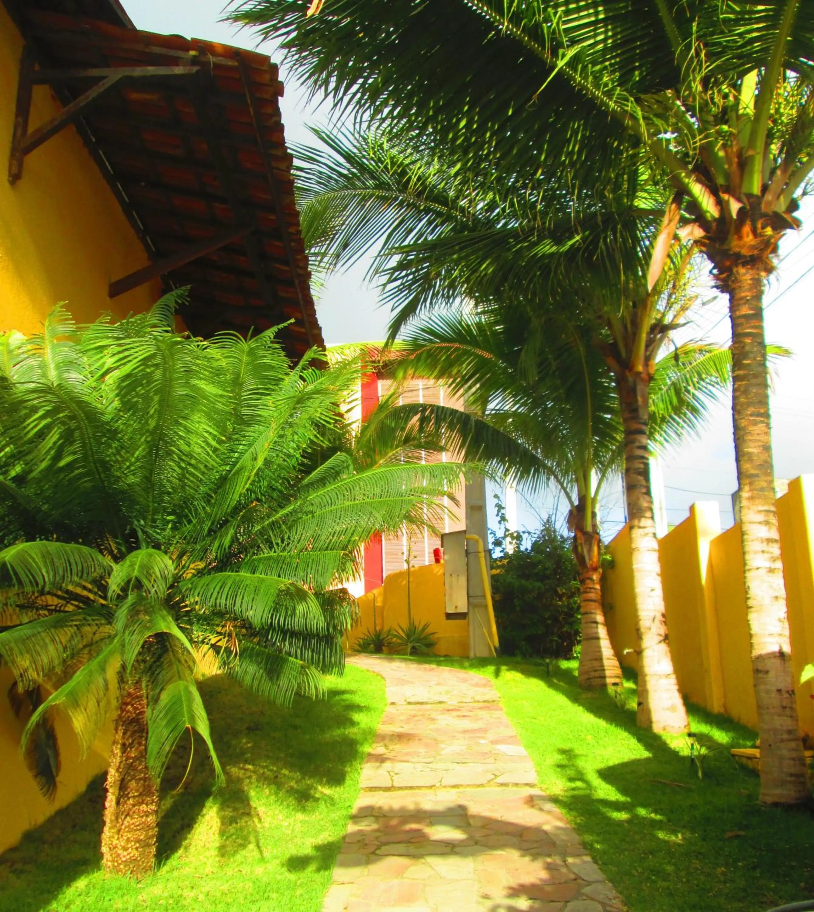 Garden in Pousada do Galo