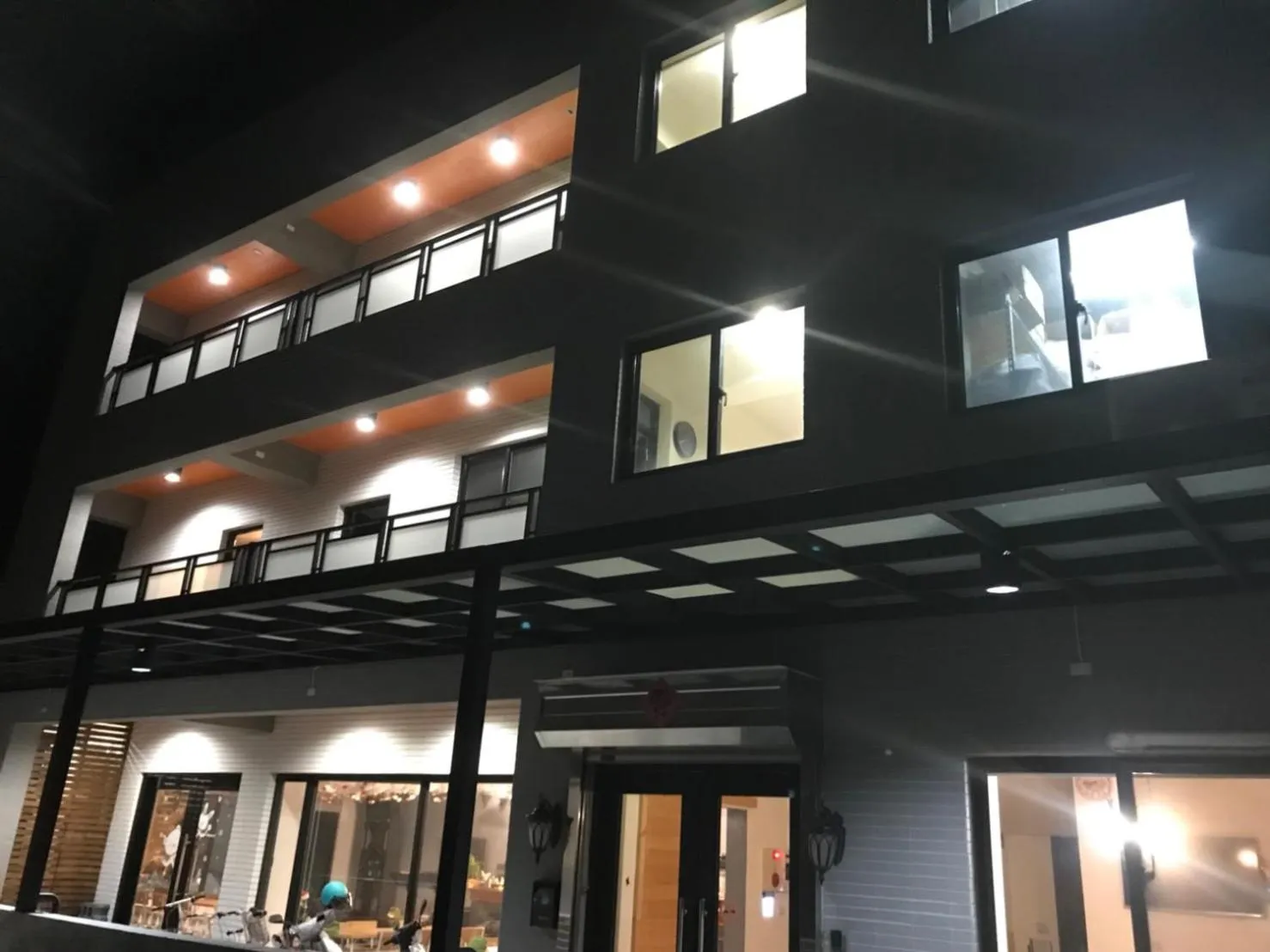 Facade/entrance in Seven beauties Homestay