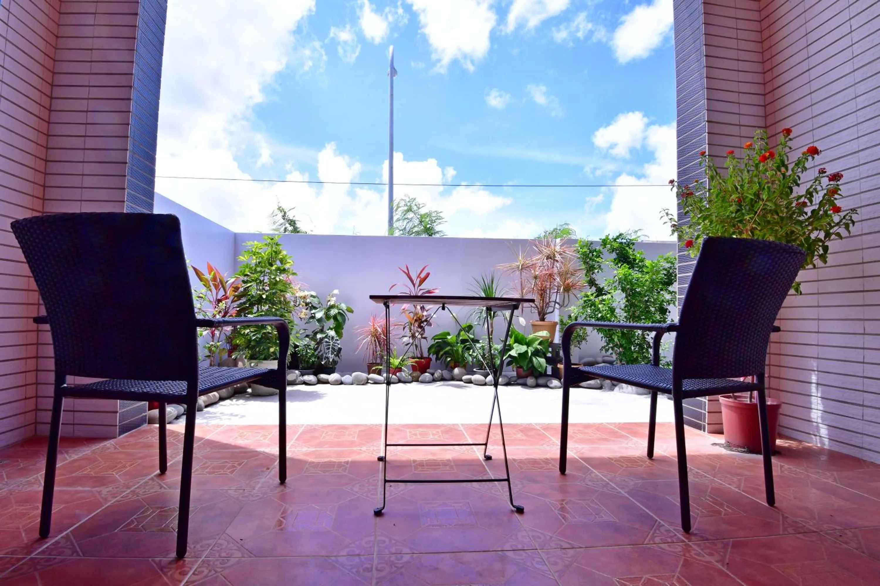 Balcony/Terrace in Seven beauties Homestay