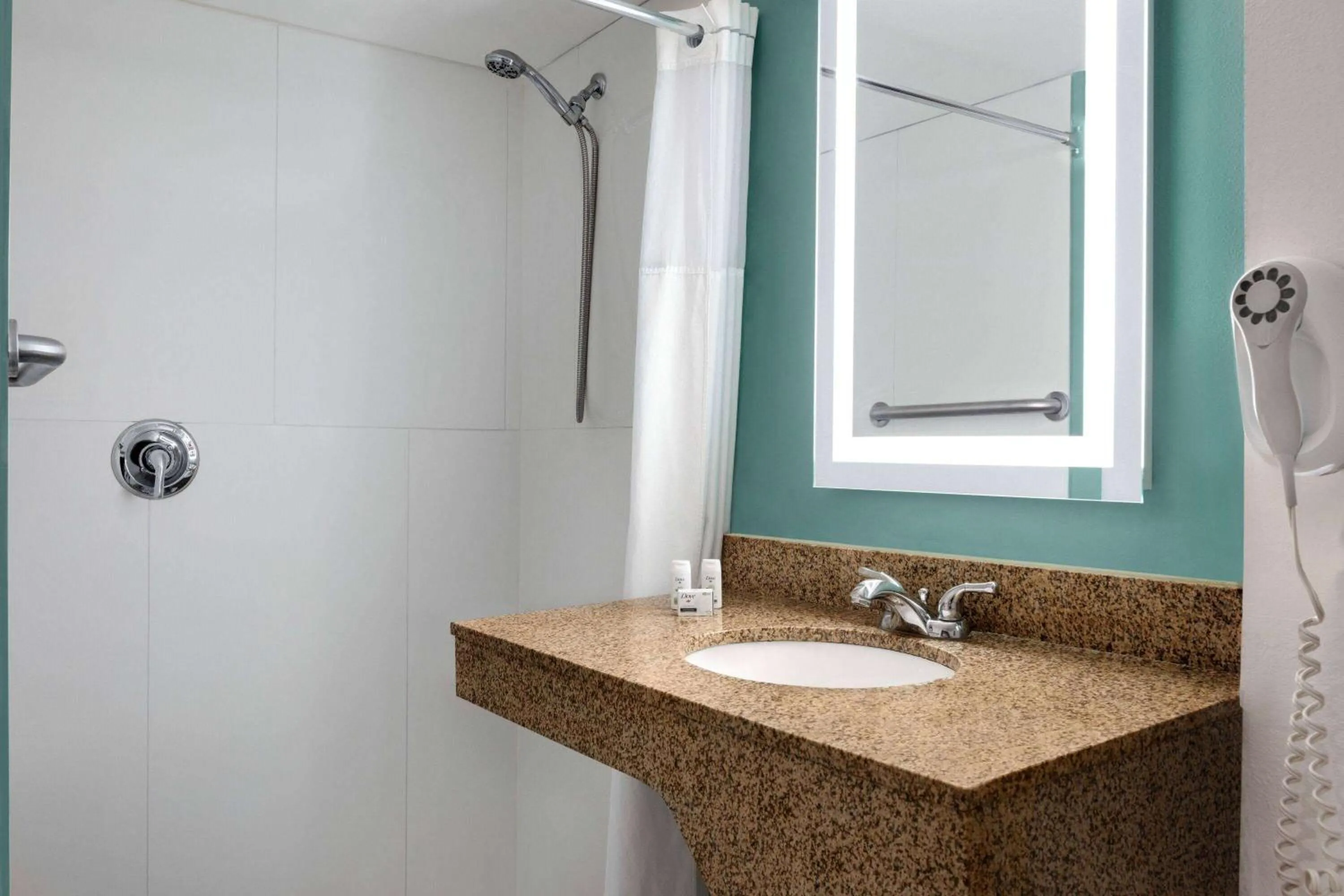 Shower in Wingate by Wyndham Louisville East