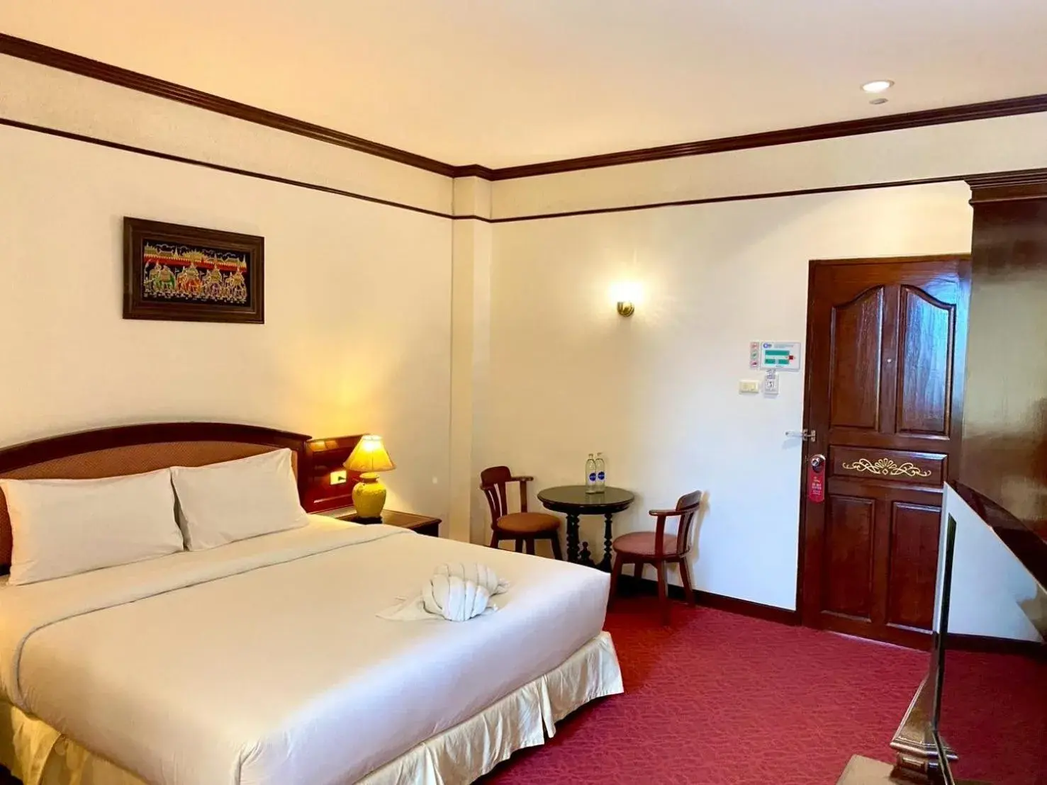 Bed in Crystal Hotel Krabi Bed in Crystal Hotel Krabi