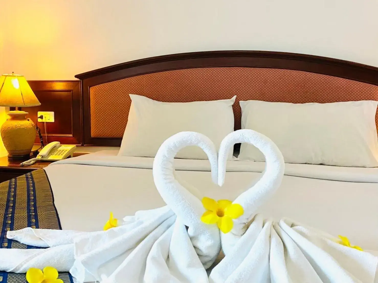 Bed in Crystal Hotel Krabi Bed in Crystal Hotel Krabi