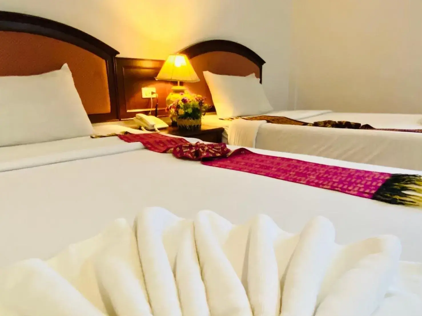 Bed in Crystal Hotel Krabi Bed in Crystal Hotel Krabi