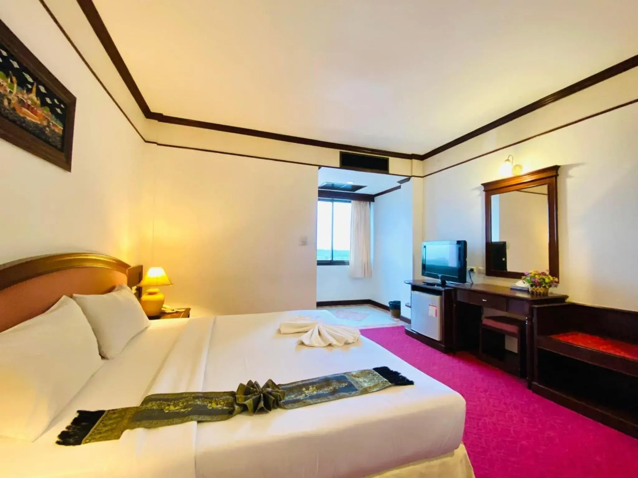 Bedroom, Bed in Crystal Hotel Krabi Bedroom, Bed in Crystal Hotel Krabi