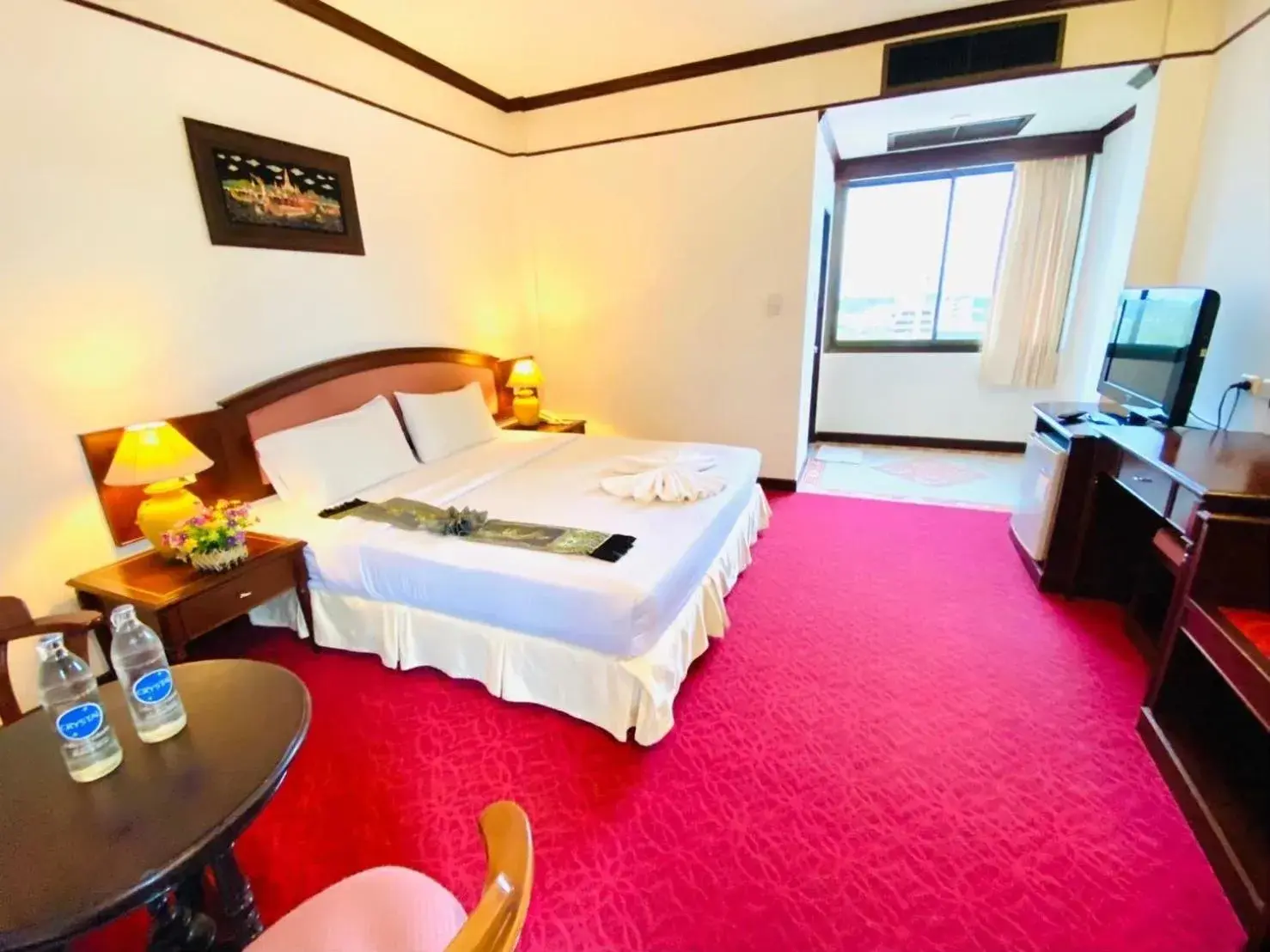 Bed in Crystal Hotel Krabi Bed in Crystal Hotel Krabi