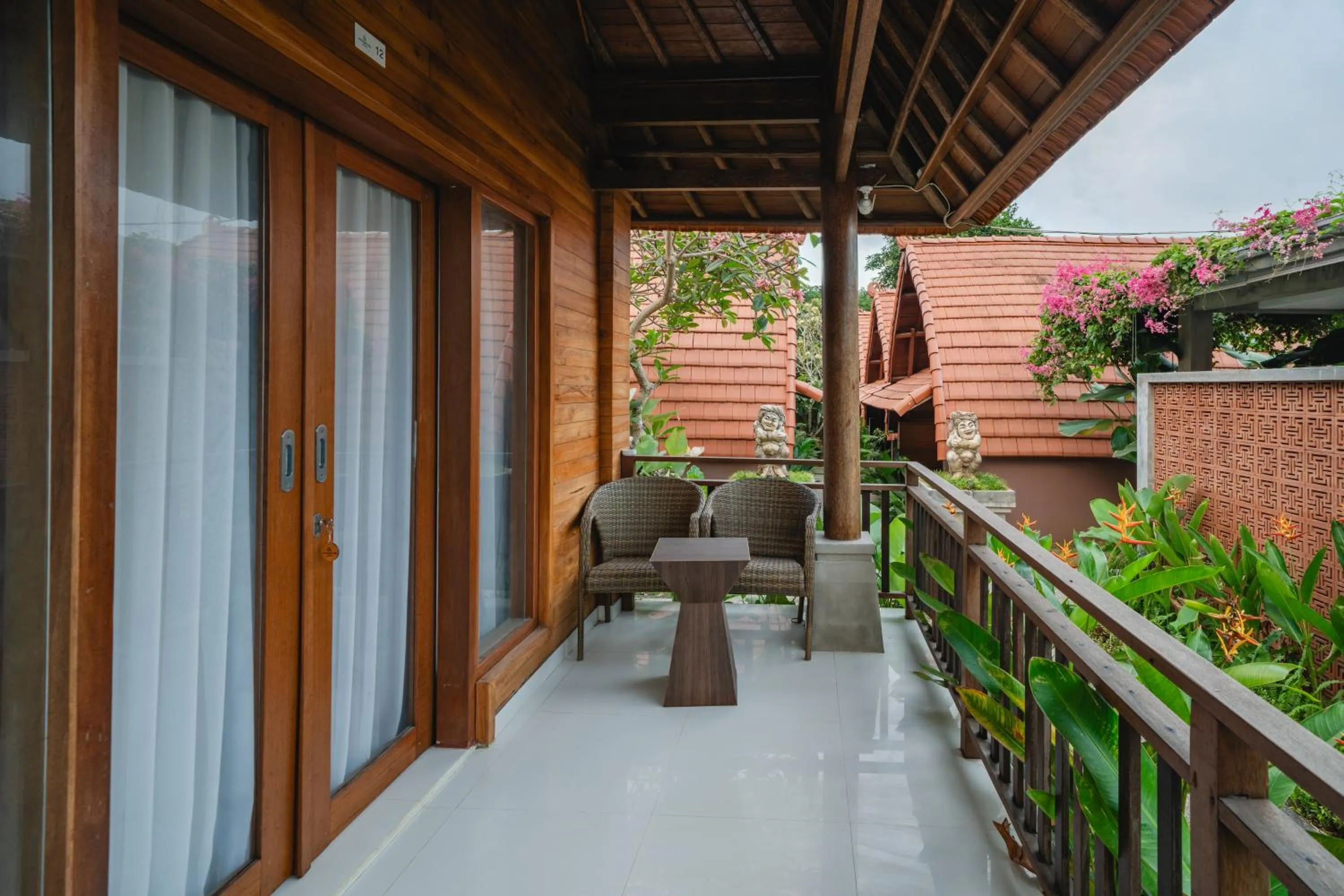 Patio in Uma Mani Villa Jimbaran