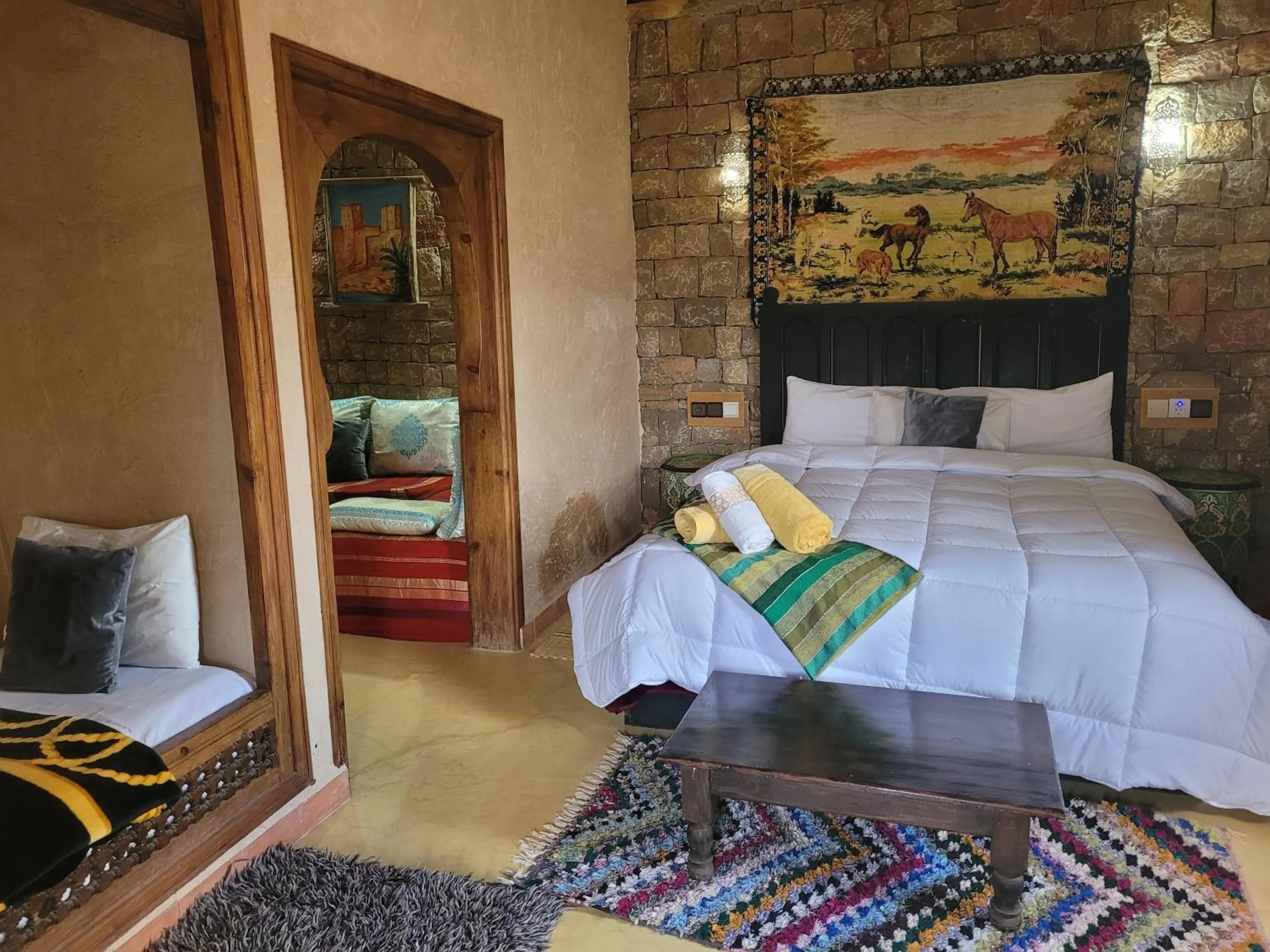 Bedroom, Bed in Chambre d'hôtes aya