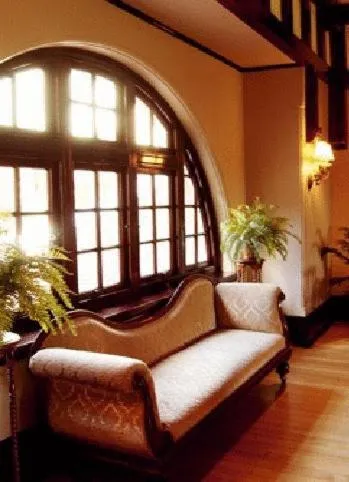 Seating area in Petersons Armidale Winery and Guesthouse