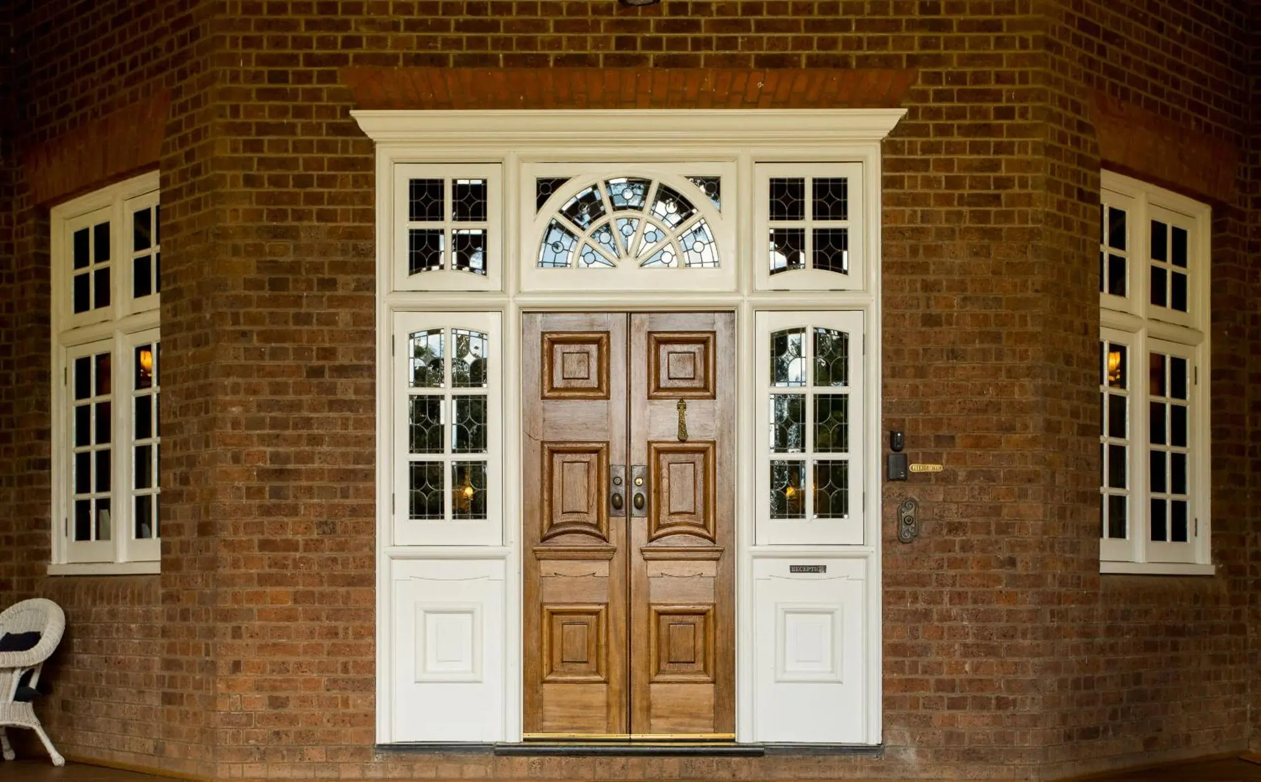 Facade/entrance in Petersons Armidale Winery and Guesthouse Facade/entrance in Petersons Armidale Winery and Guesthouse