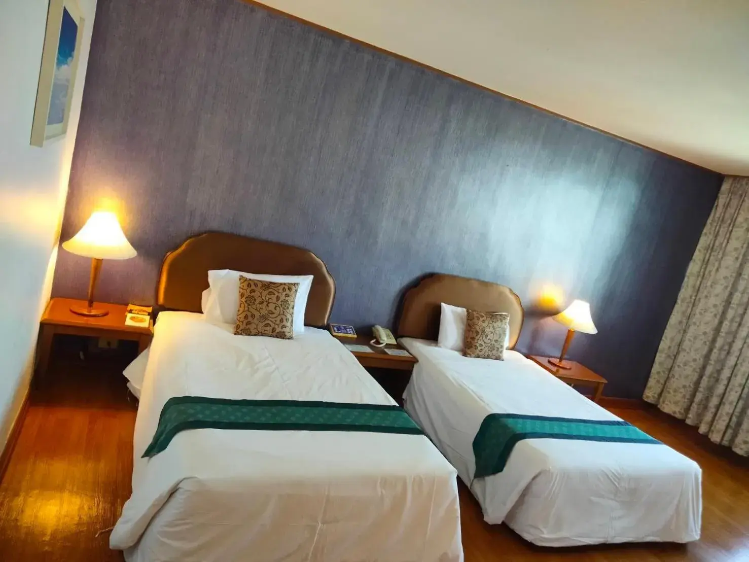 Bed in Thumrin Thana Hotel Bed in Thumrin Thana Hotel