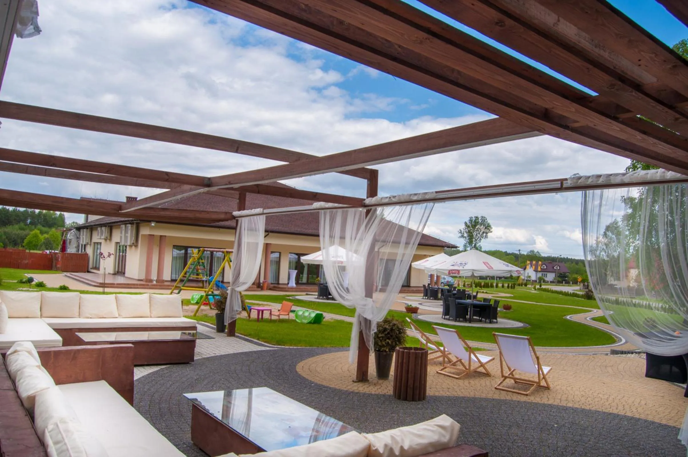 Patio in Gościniec Pod Lasem