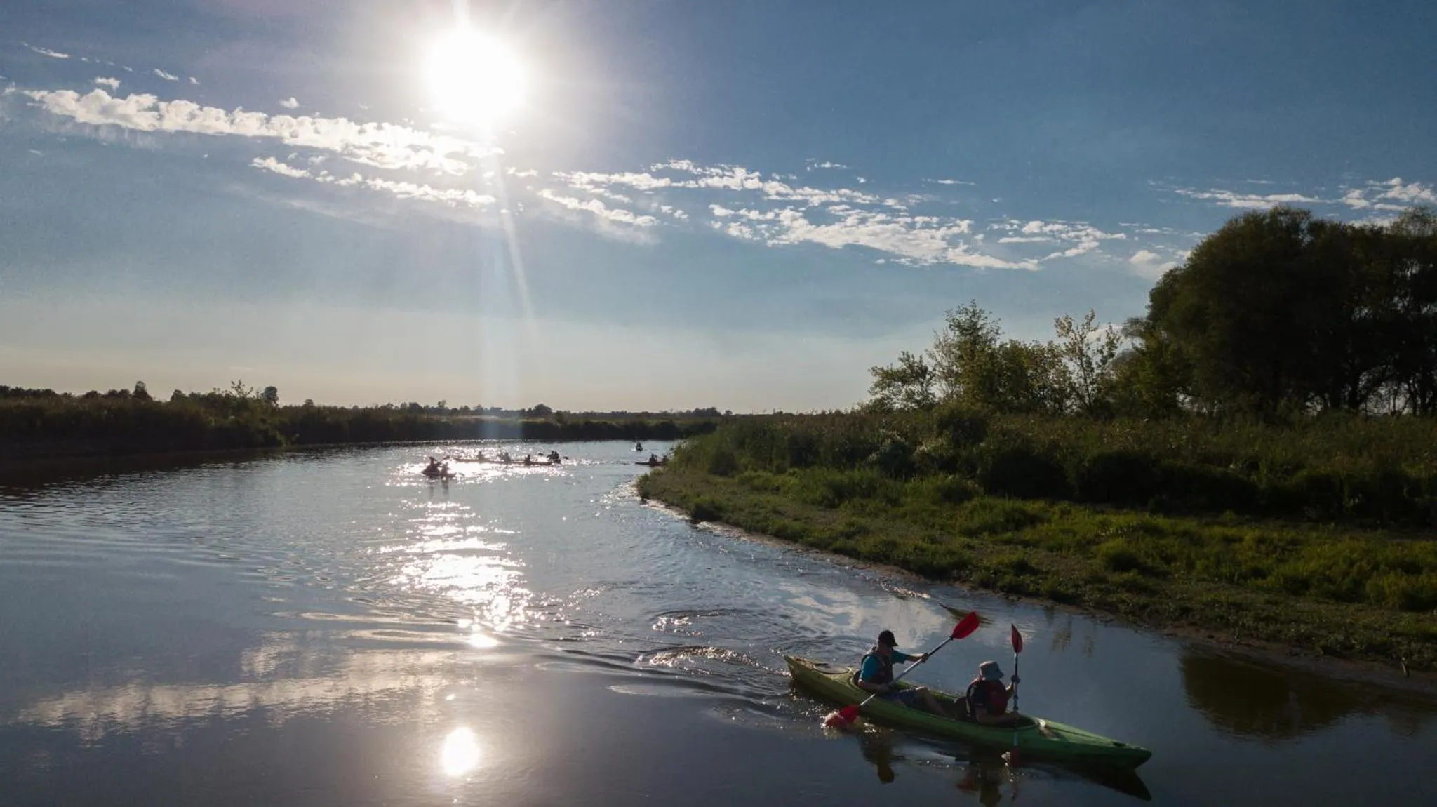 Canoeing in Gościniec Pod Lasem