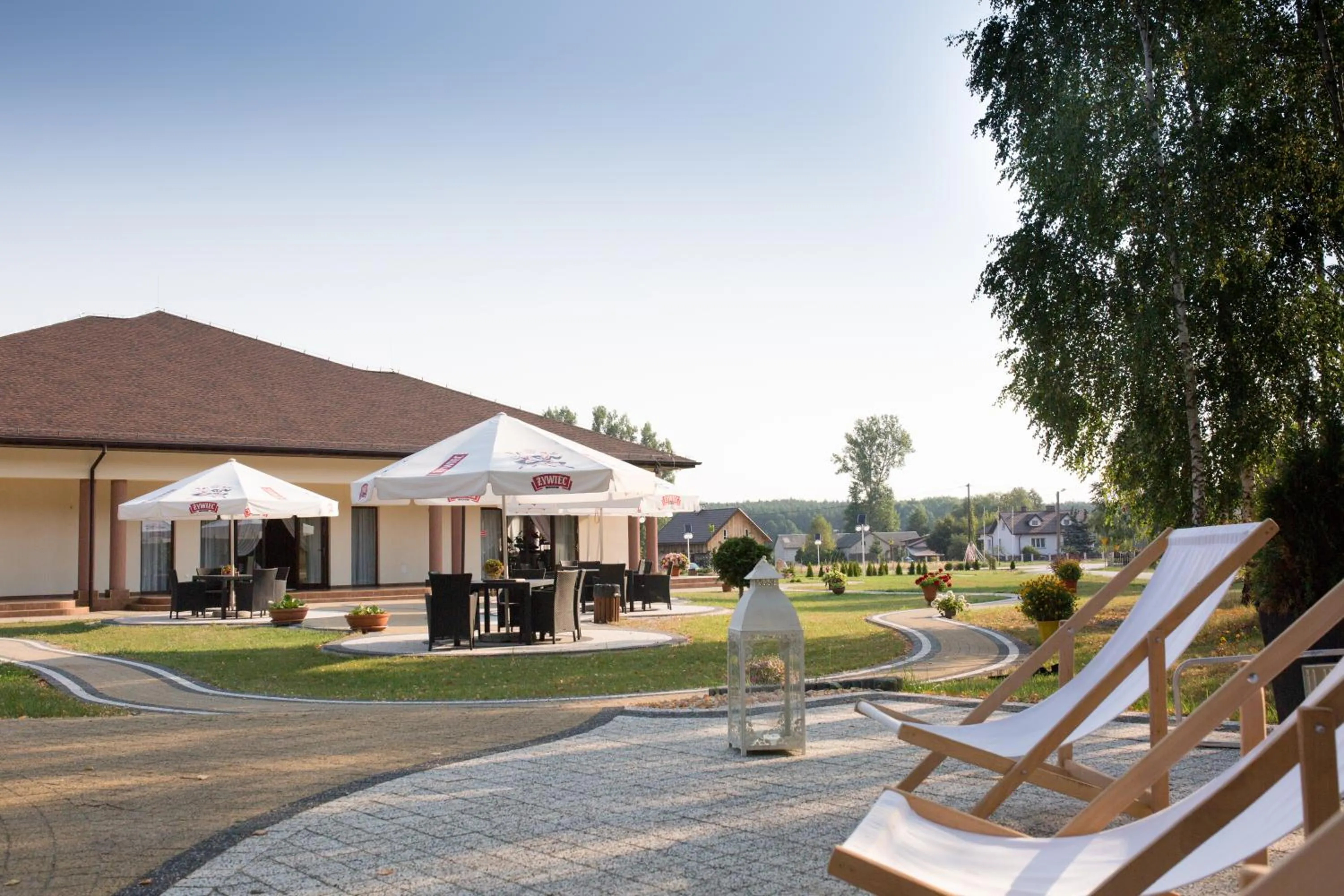 Garden in Gościniec Pod Lasem