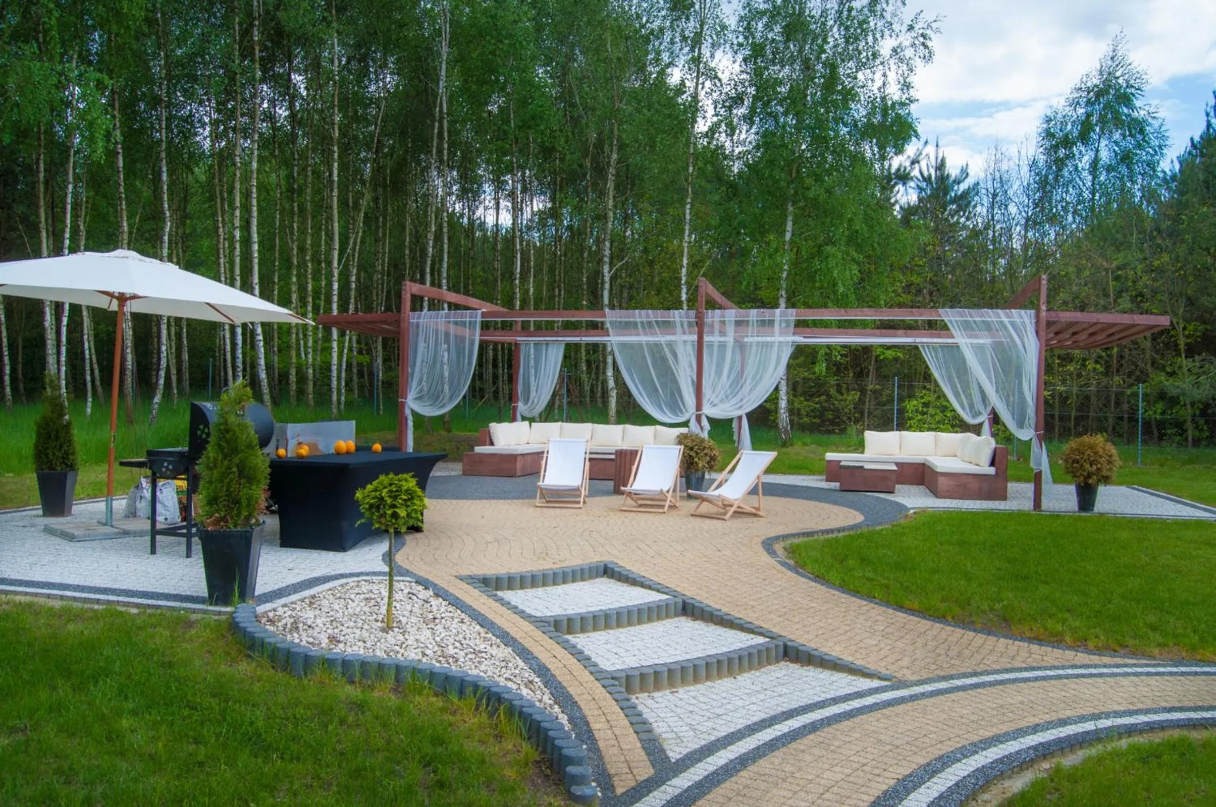 Patio in Gościniec Pod Lasem