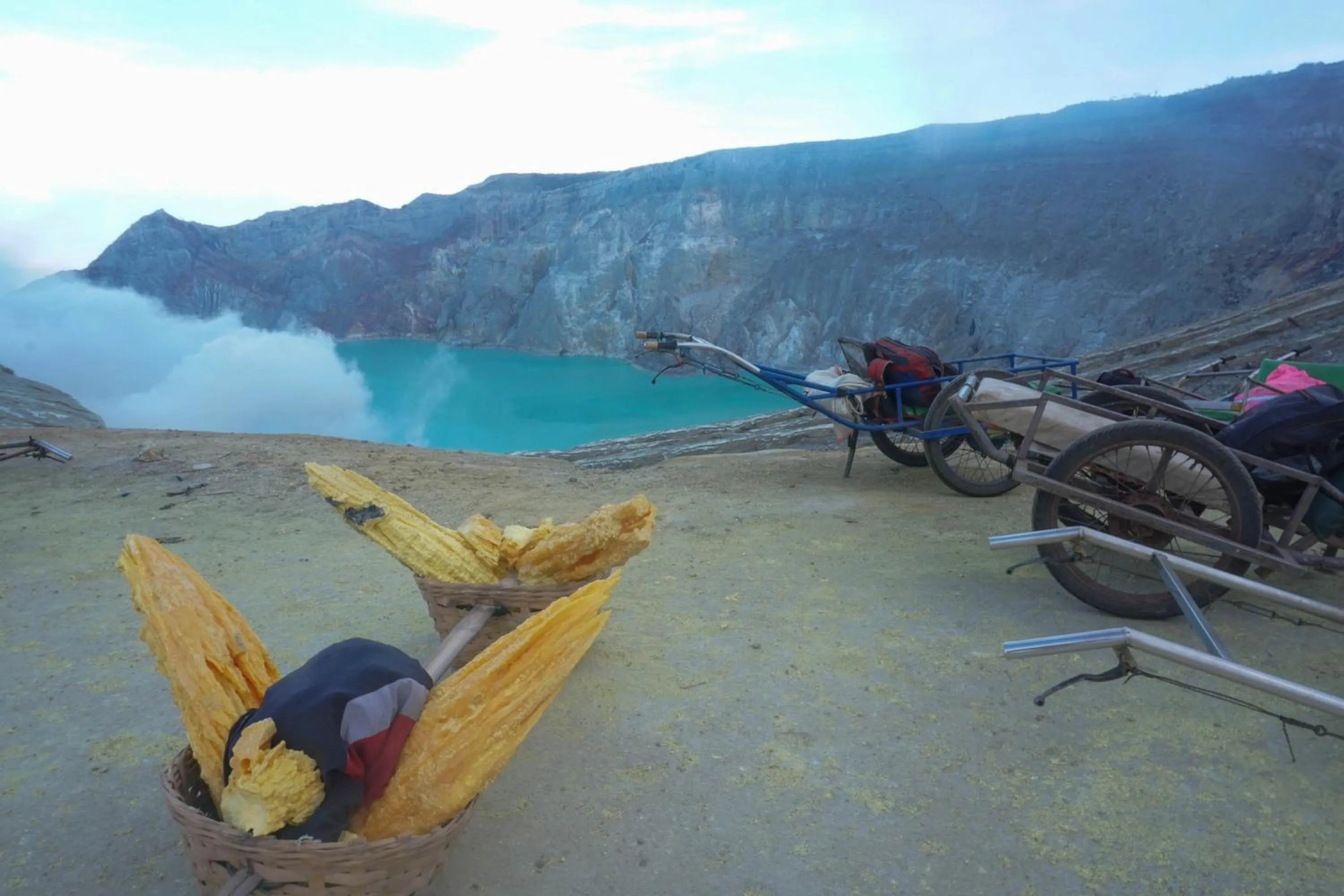 Natural landscape in Wisma Pulau Merah