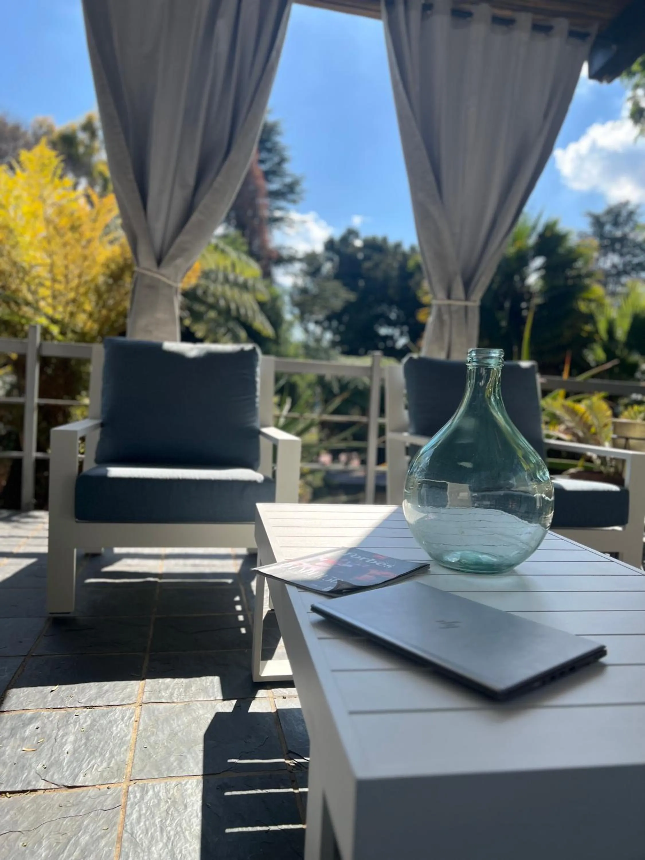 Patio in Serene Place Guest House & Conference Venue AFFORDABLE LUXURY WITH BACKUP POWER