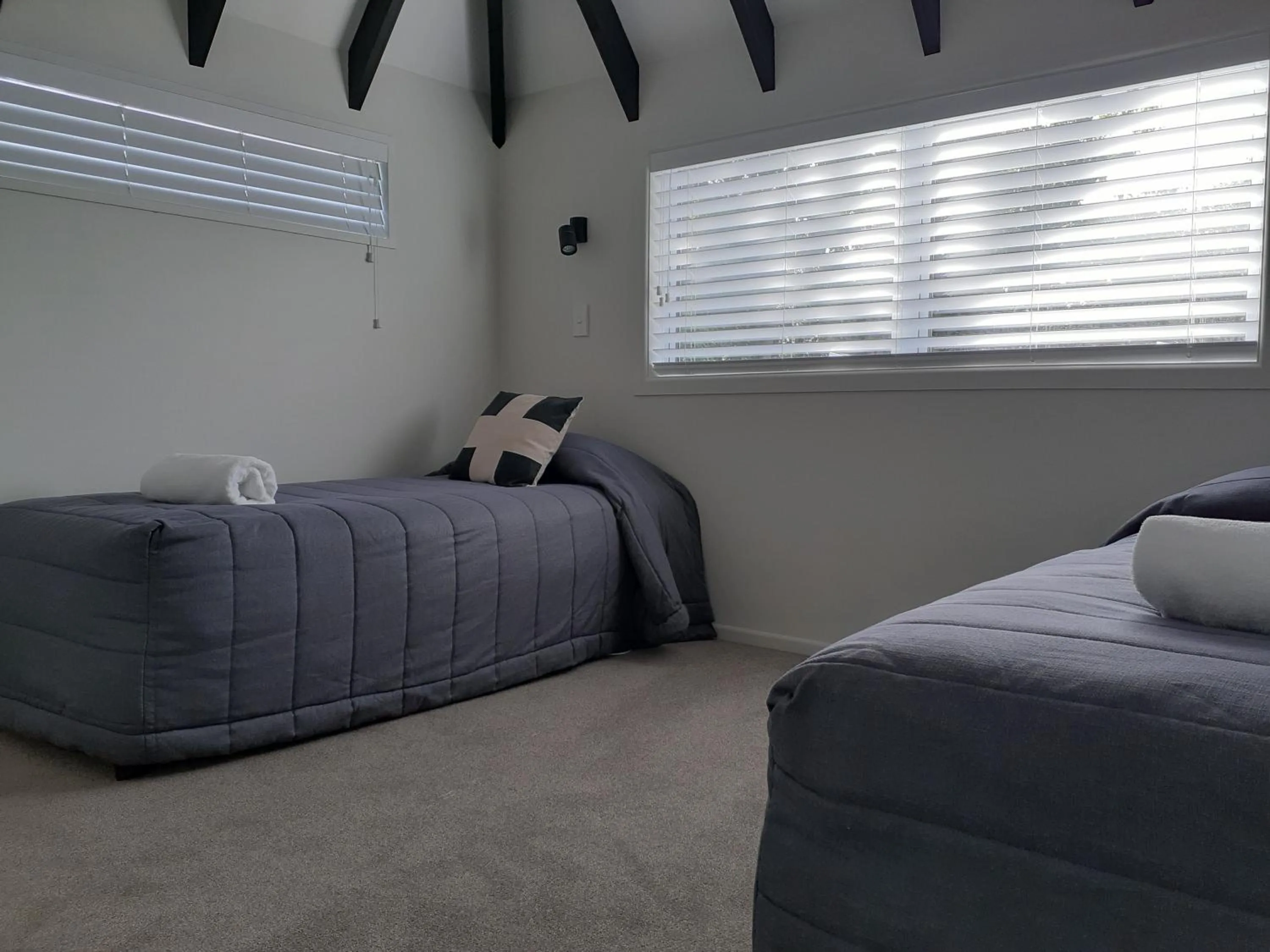 Bedroom, Bed in Featherston Motels And Camping