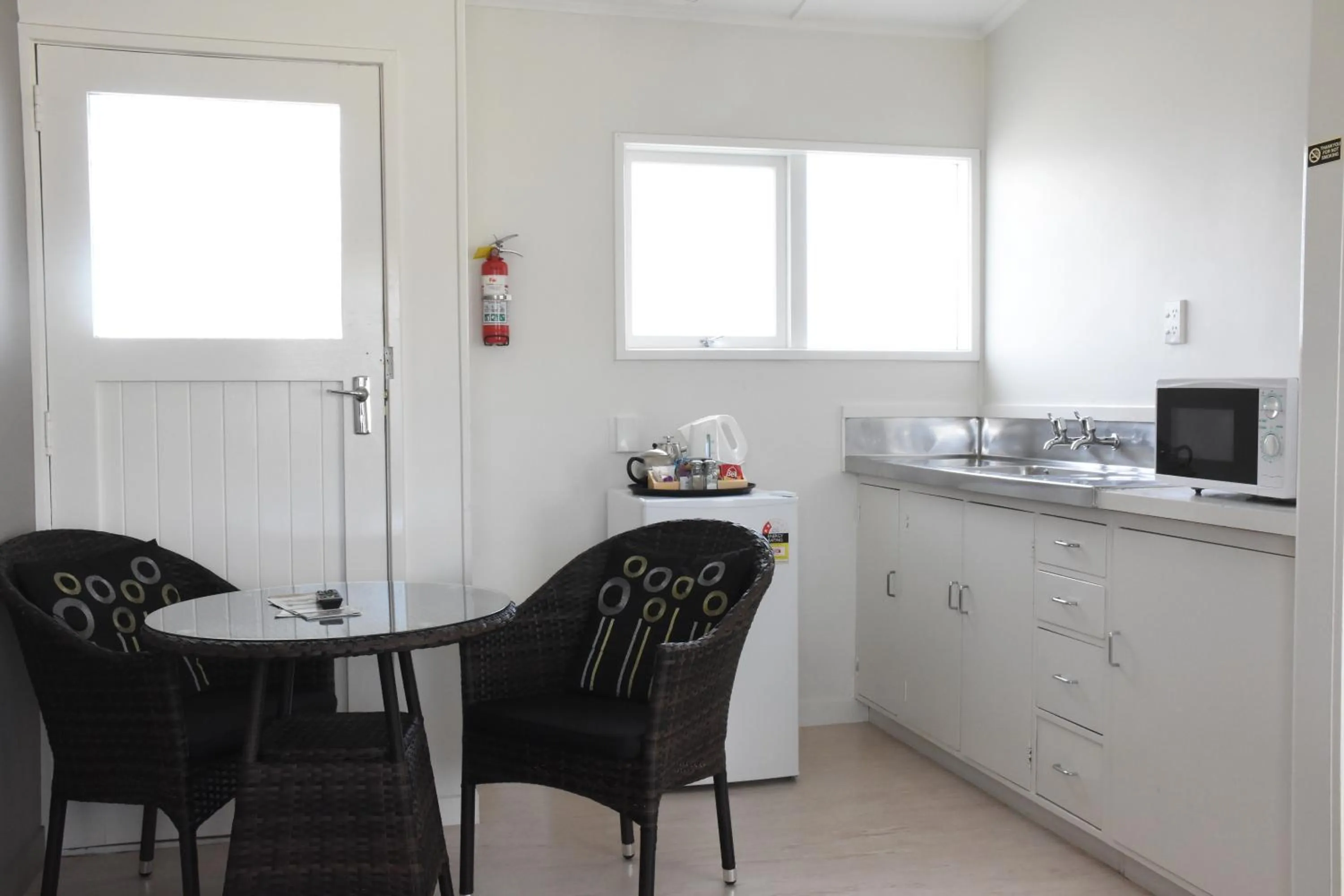 Kitchen or kitchenette in Featherston Motels And Camping