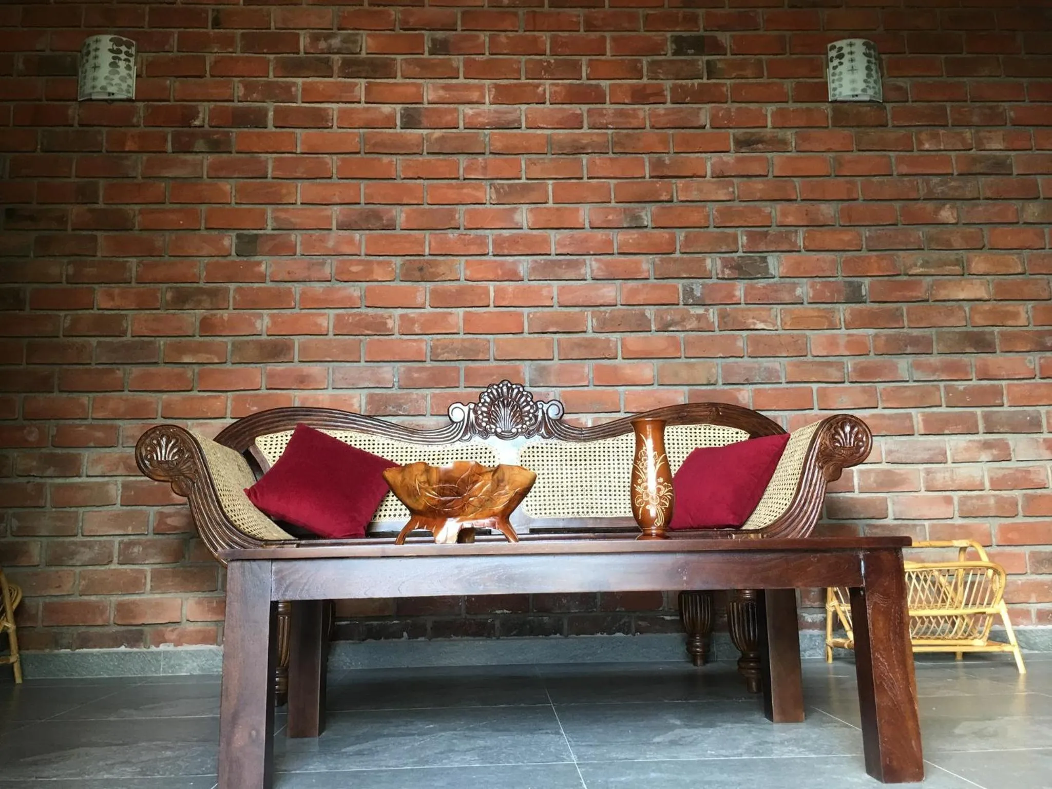 Seating area in Aki Villa