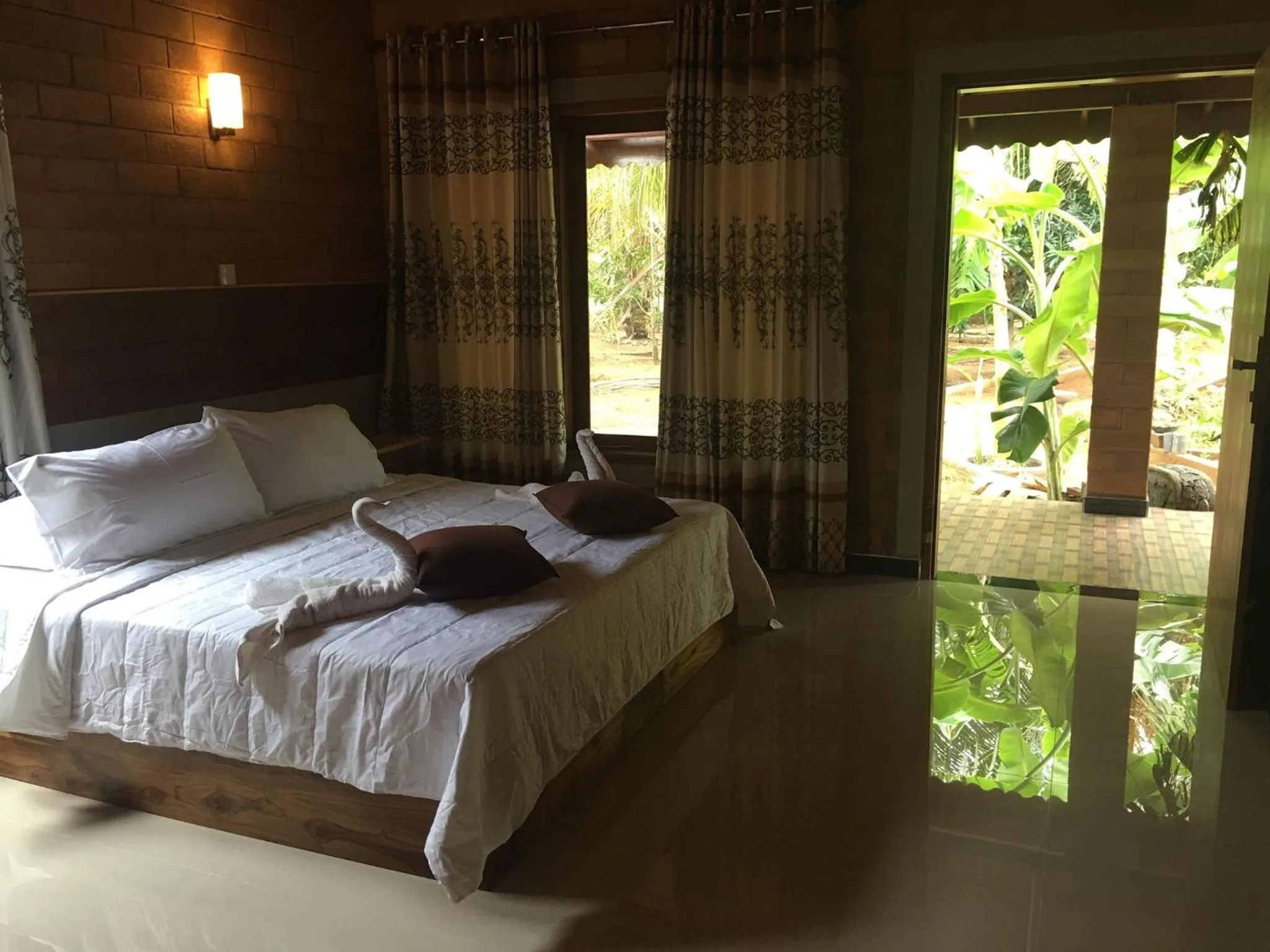 Bed in Aki Villa
