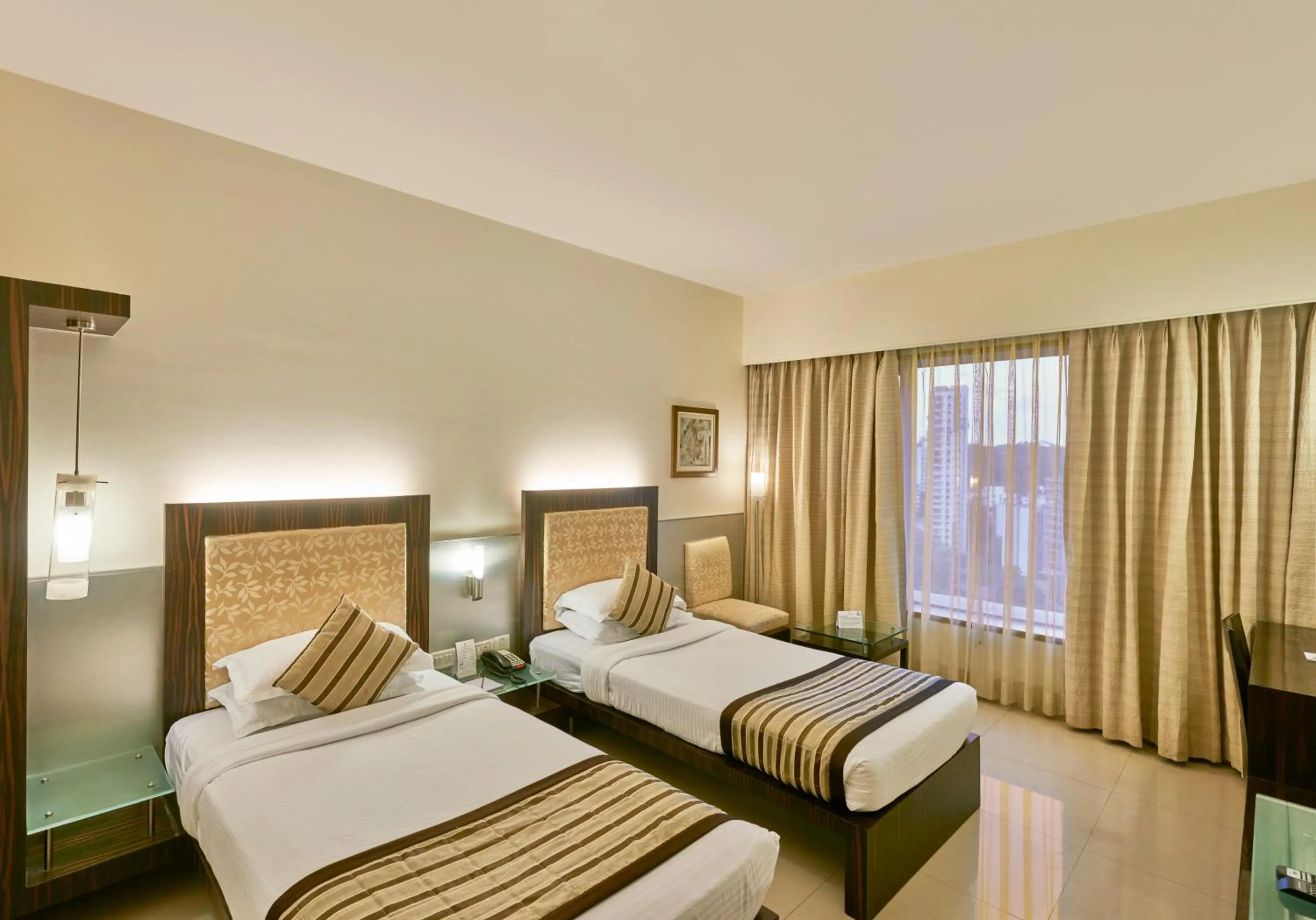 Bedroom, Bed in Krishna Palace Hotel