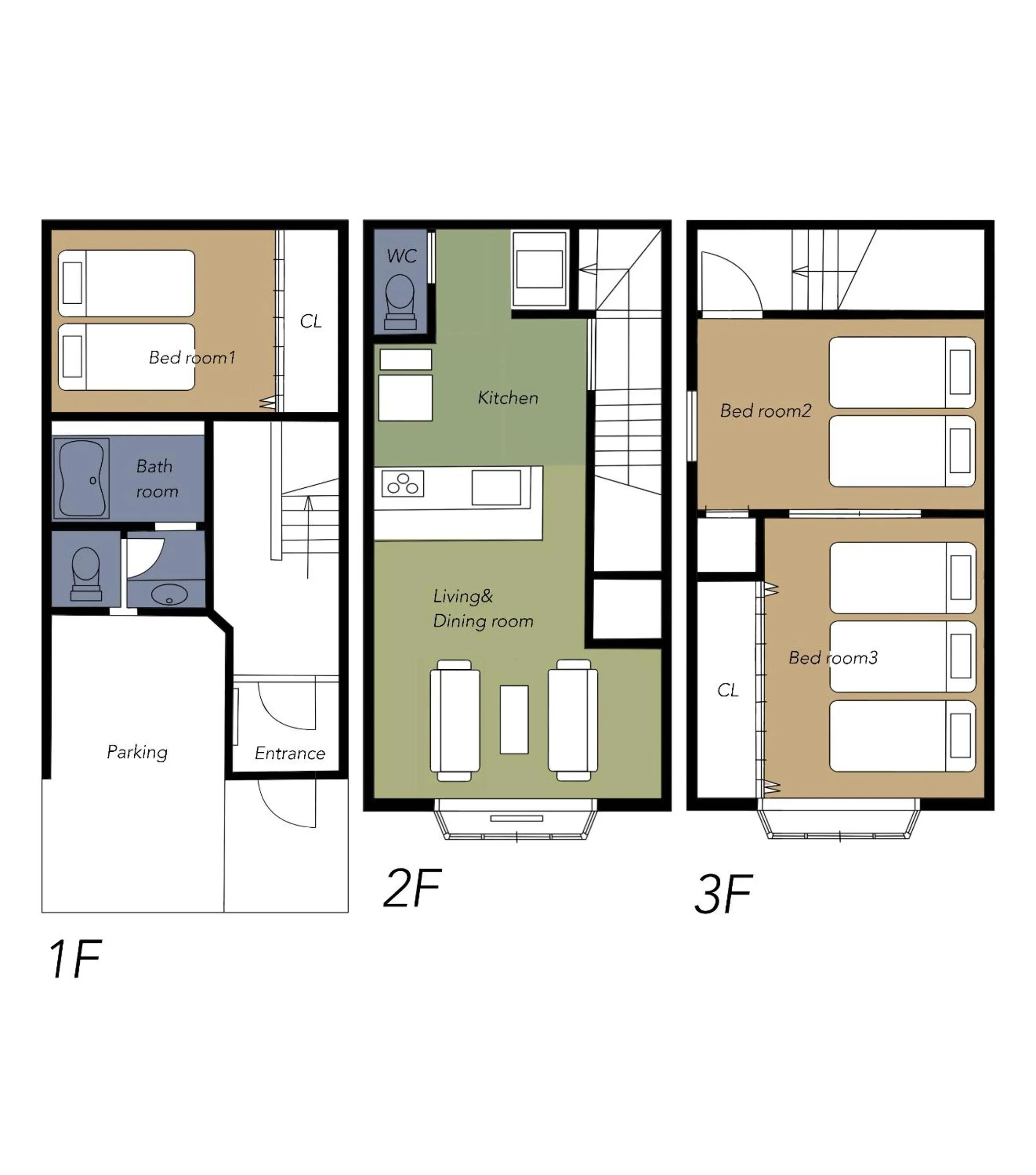 Floor plan in Koh