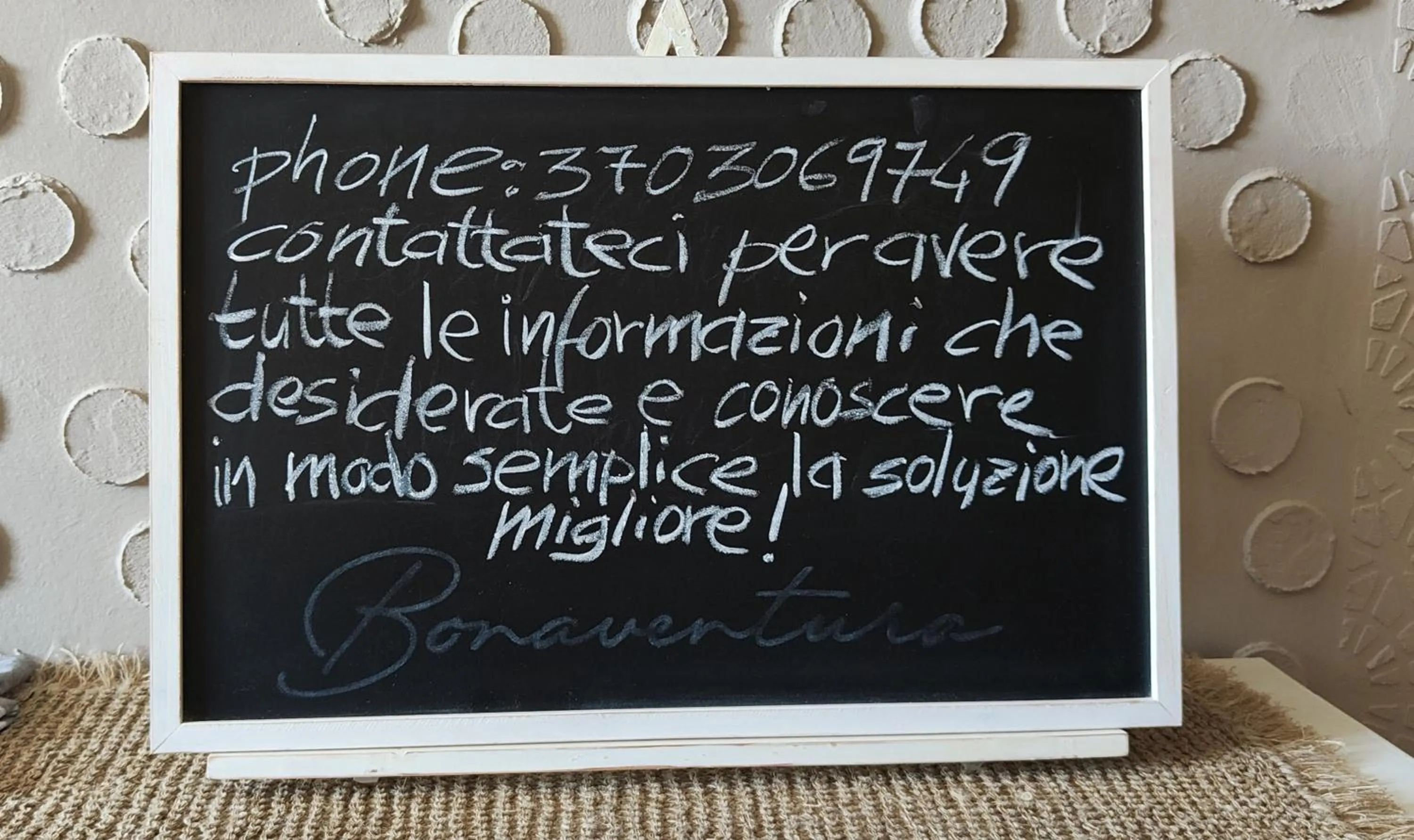 Bonaventura b&b and Bonaventura food